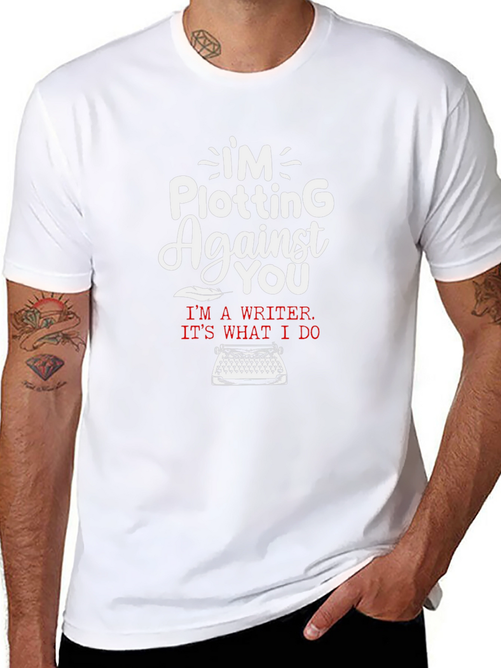 Plotting Writer T-Shirt