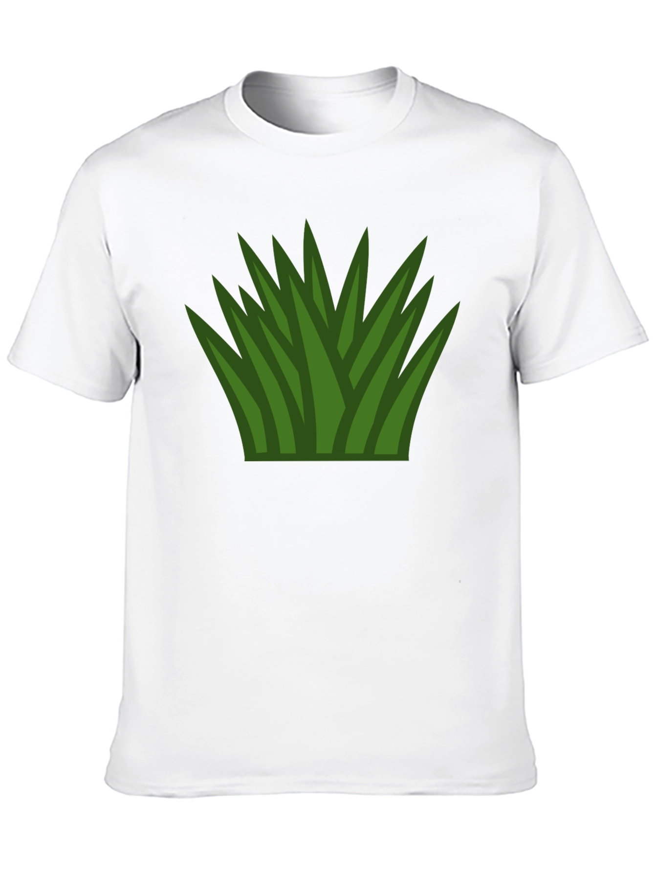 Grass Graphic Tee - Black Unisex Shirt