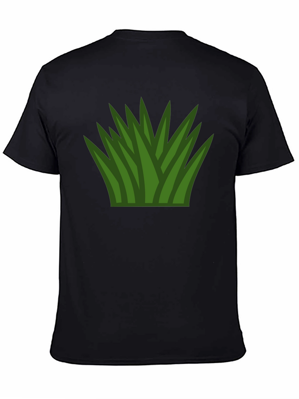 Grass Graphic Tee - Black Unisex Shirt