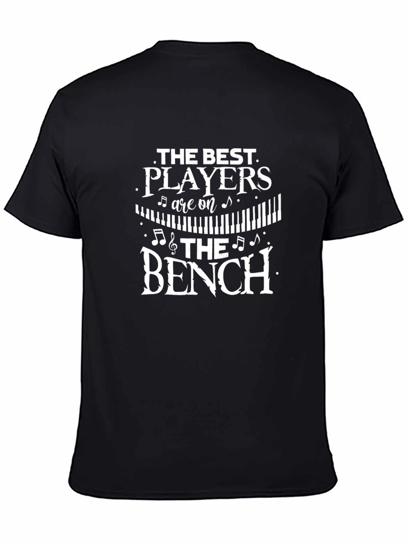 The Best Players Piano Keyboard T-Shirt