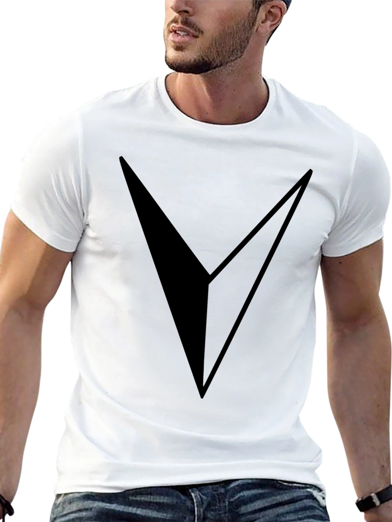 Minimalist Black Arrow T-Shirt