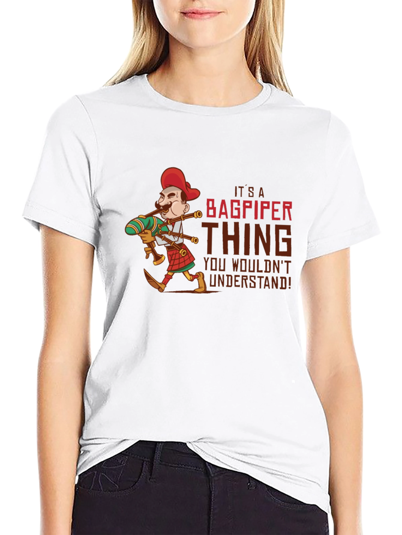 Bagpiper Thing T-Shirt - Unique Design