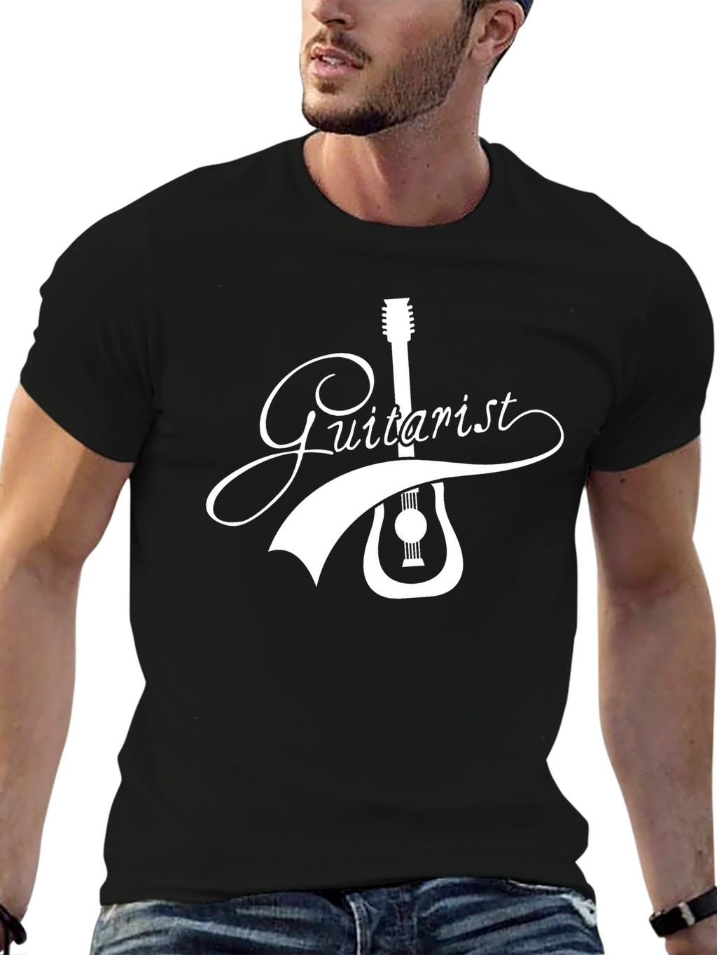 Guitarist Graphic T-Shirt - Music Lover Tee