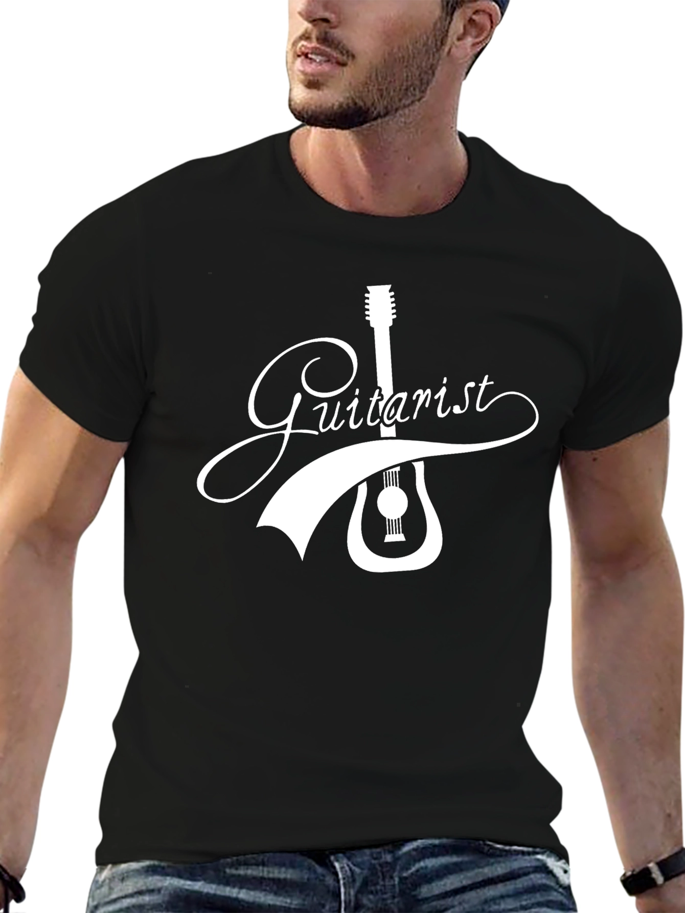 Guitarist Graphic T-Shirt - Music Lover Tee