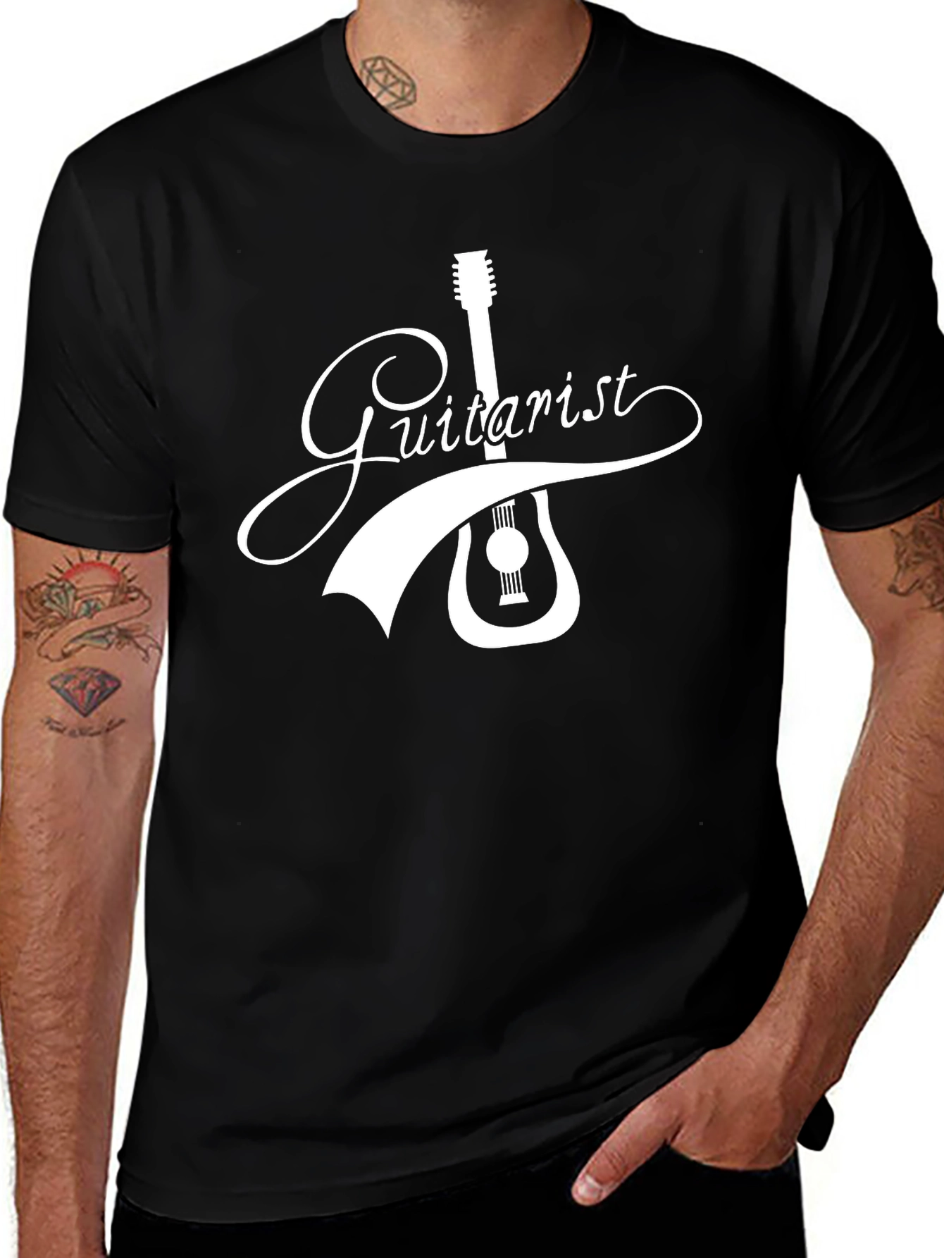 Guitarist Graphic T-Shirt - Music Lover Tee