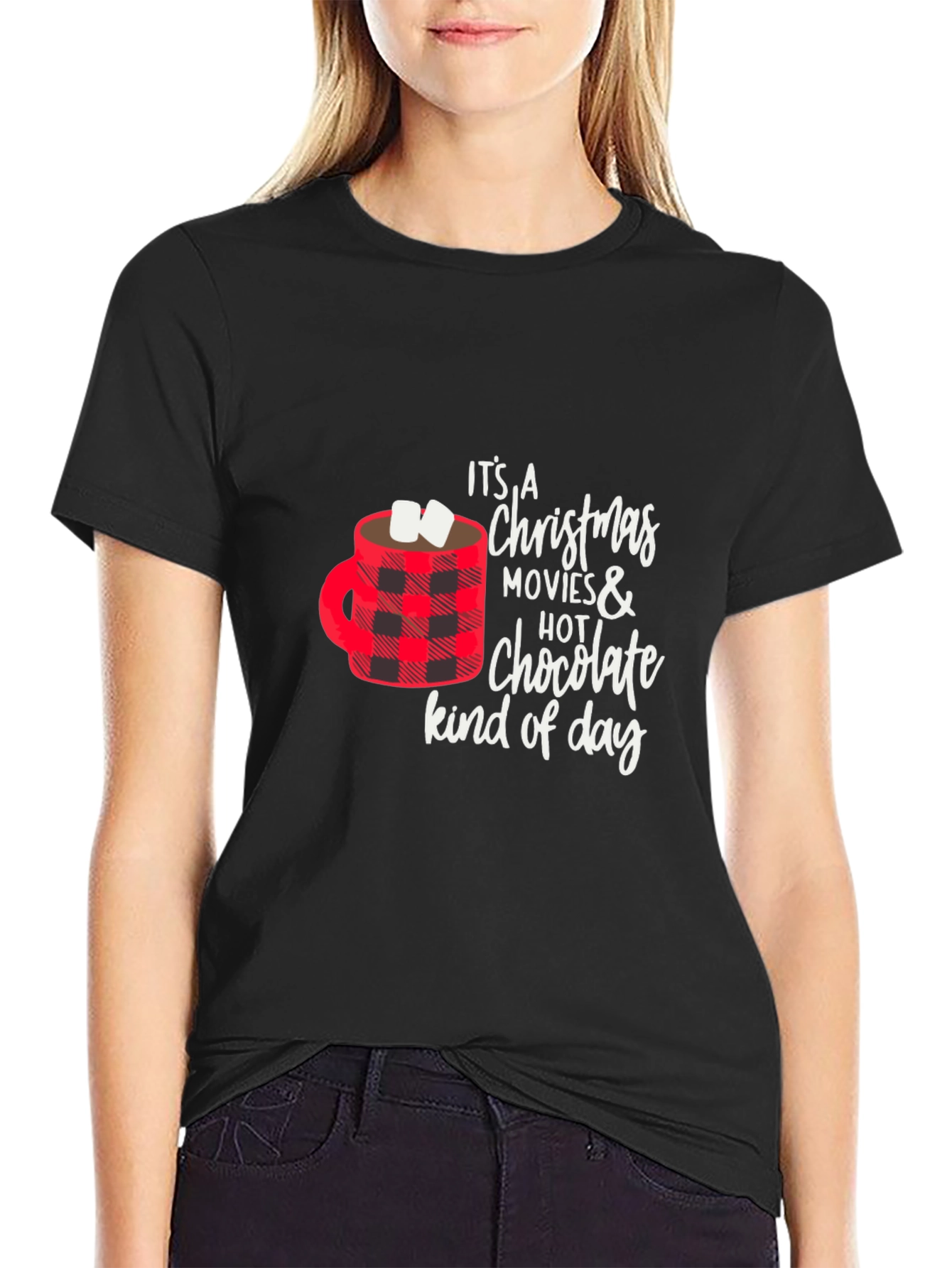 Christmas Movies & Hot Chocolate T-Shirt