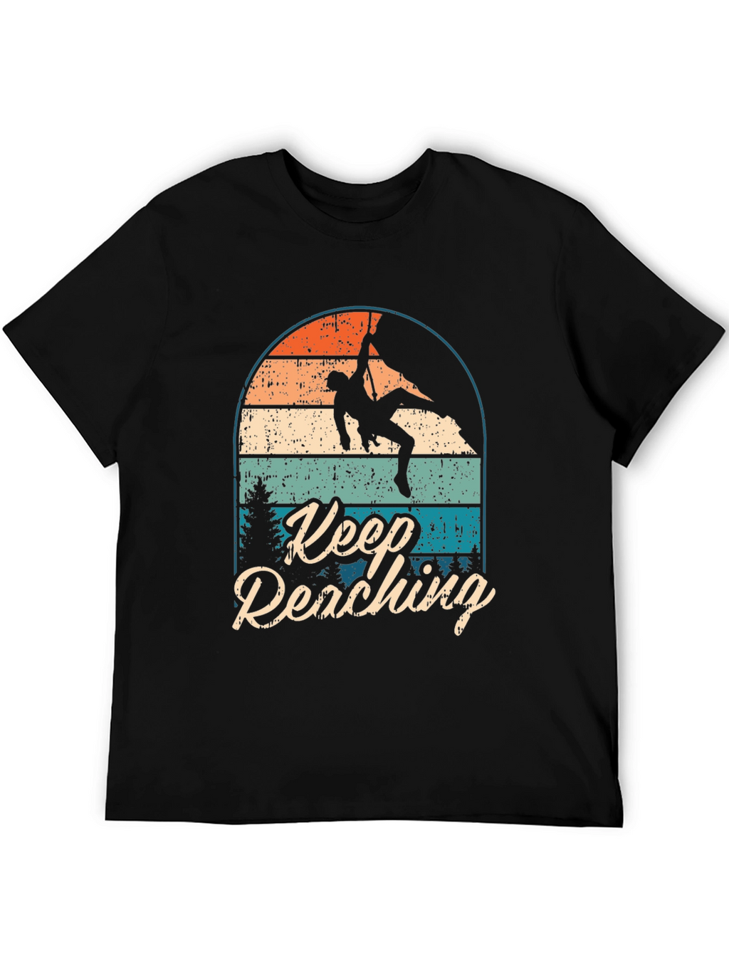 Keep Reaching Climbing T-Shirt - Adventure Tee