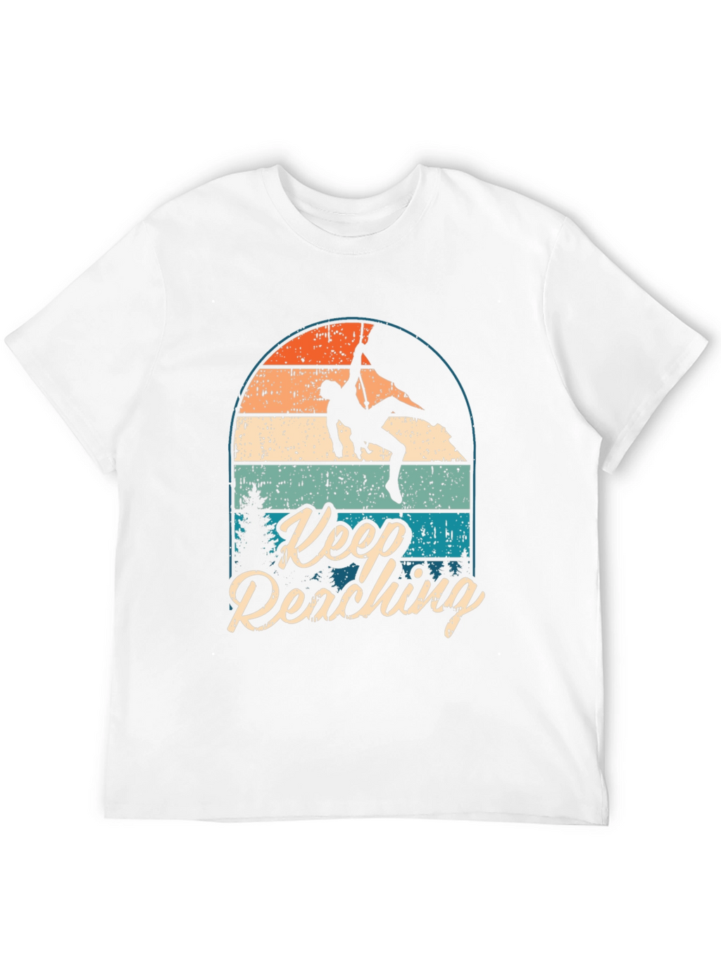 Keep Reaching Climbing T-Shirt - Adventure Tee