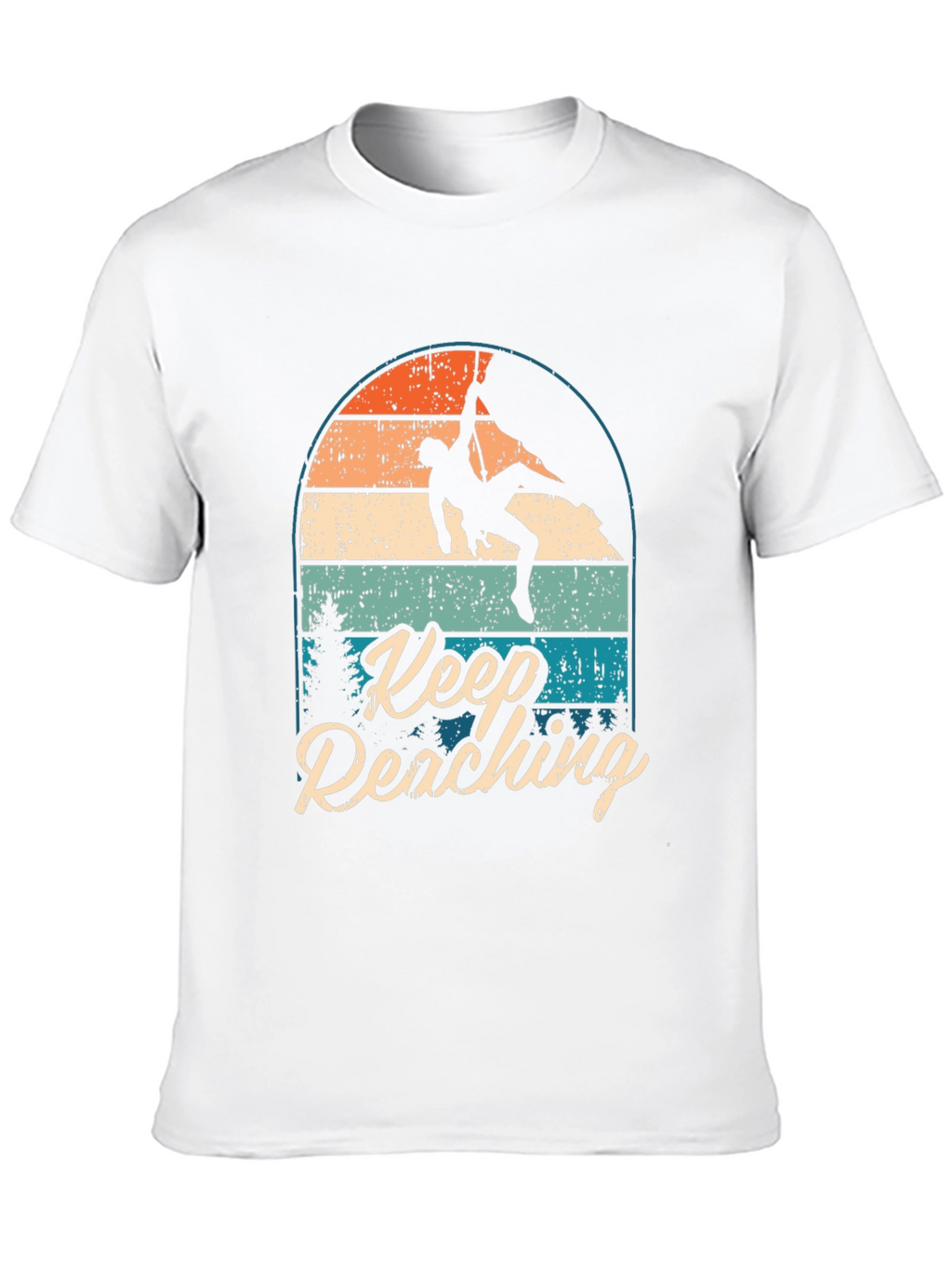 Keep Reaching Climbing T-Shirt - Adventure Tee