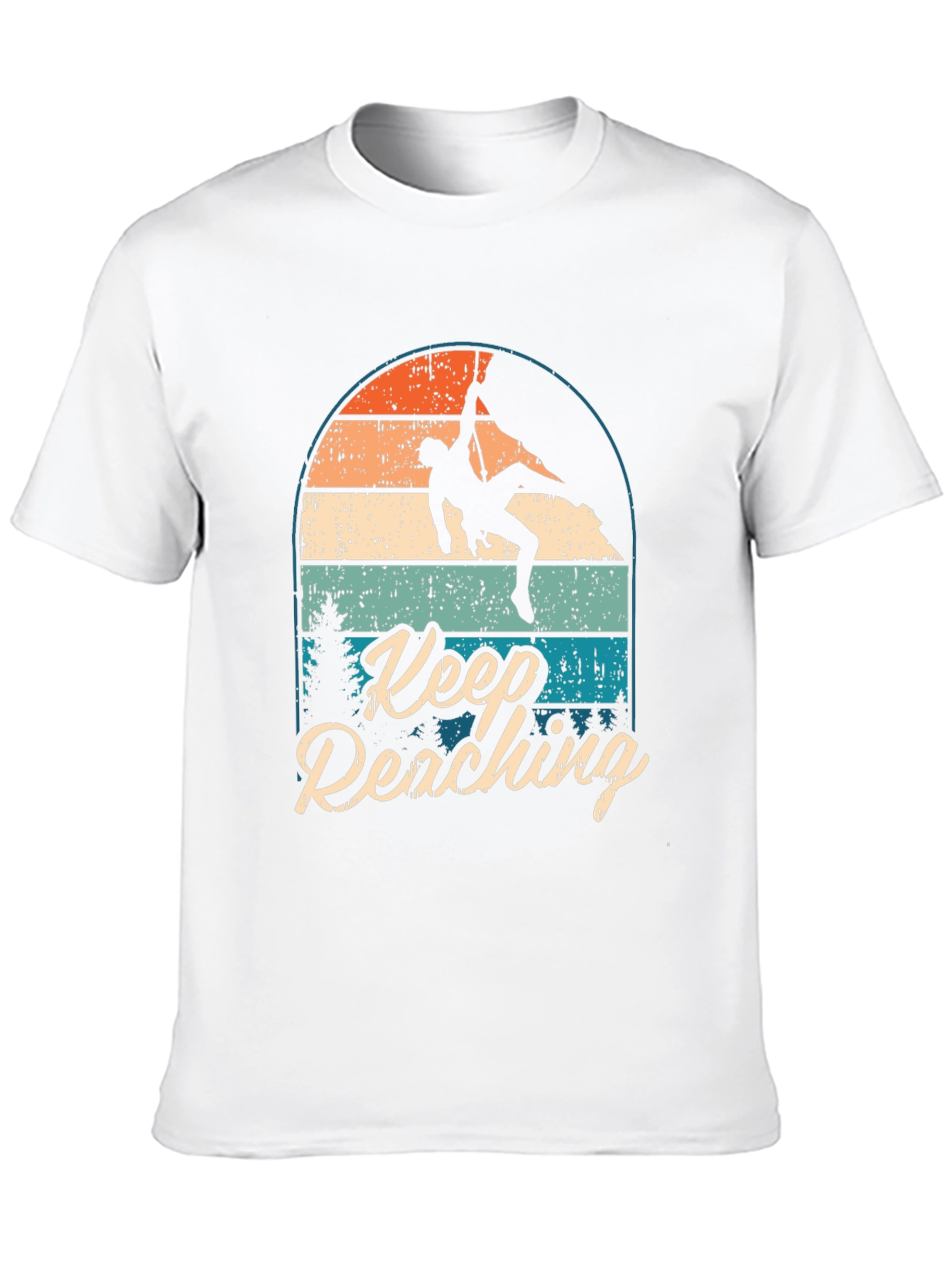 Keep Reaching Climbing T-Shirt - Adventure Tee