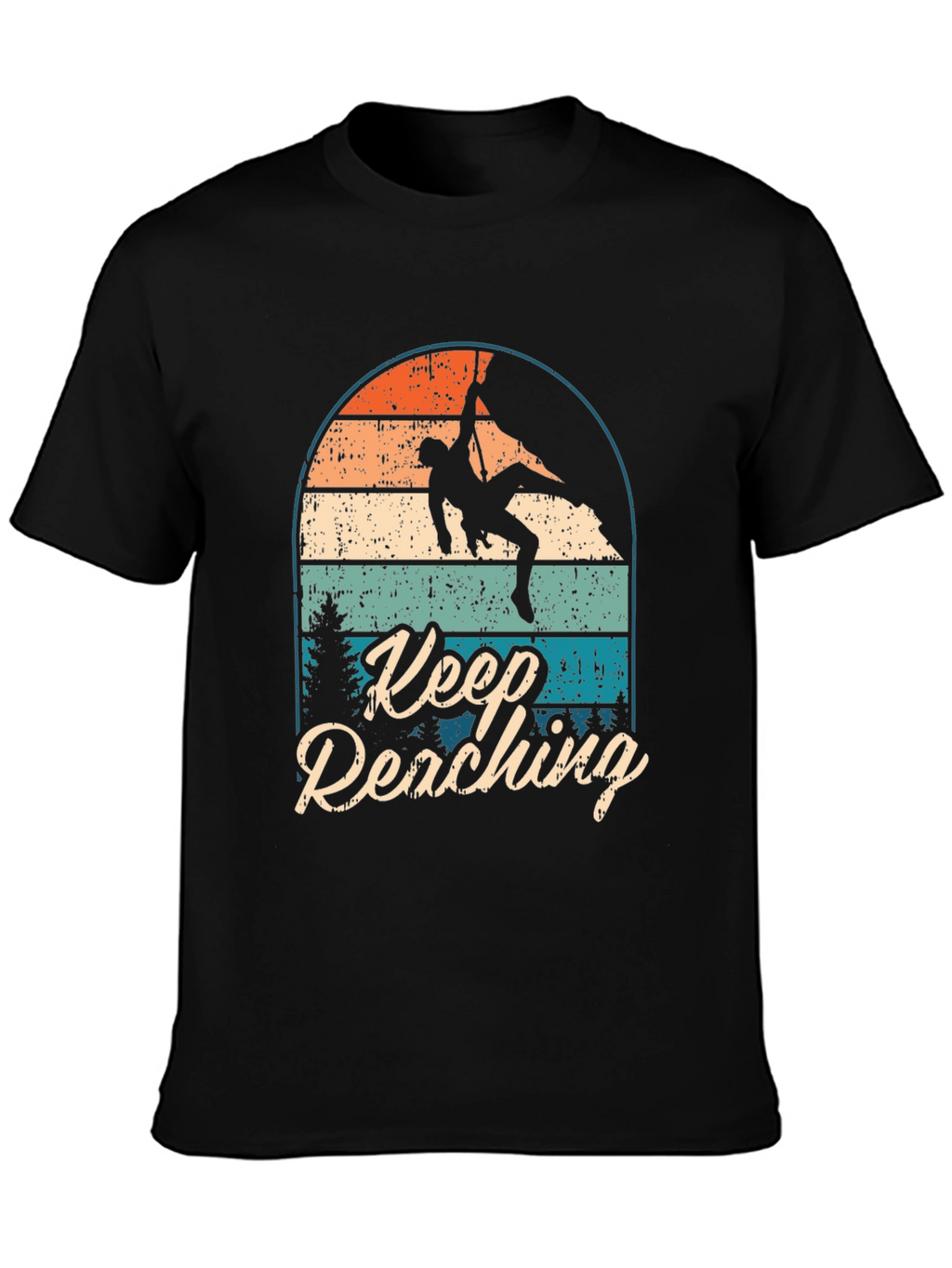 Keep Reaching Climbing T-Shirt - Adventure Tee