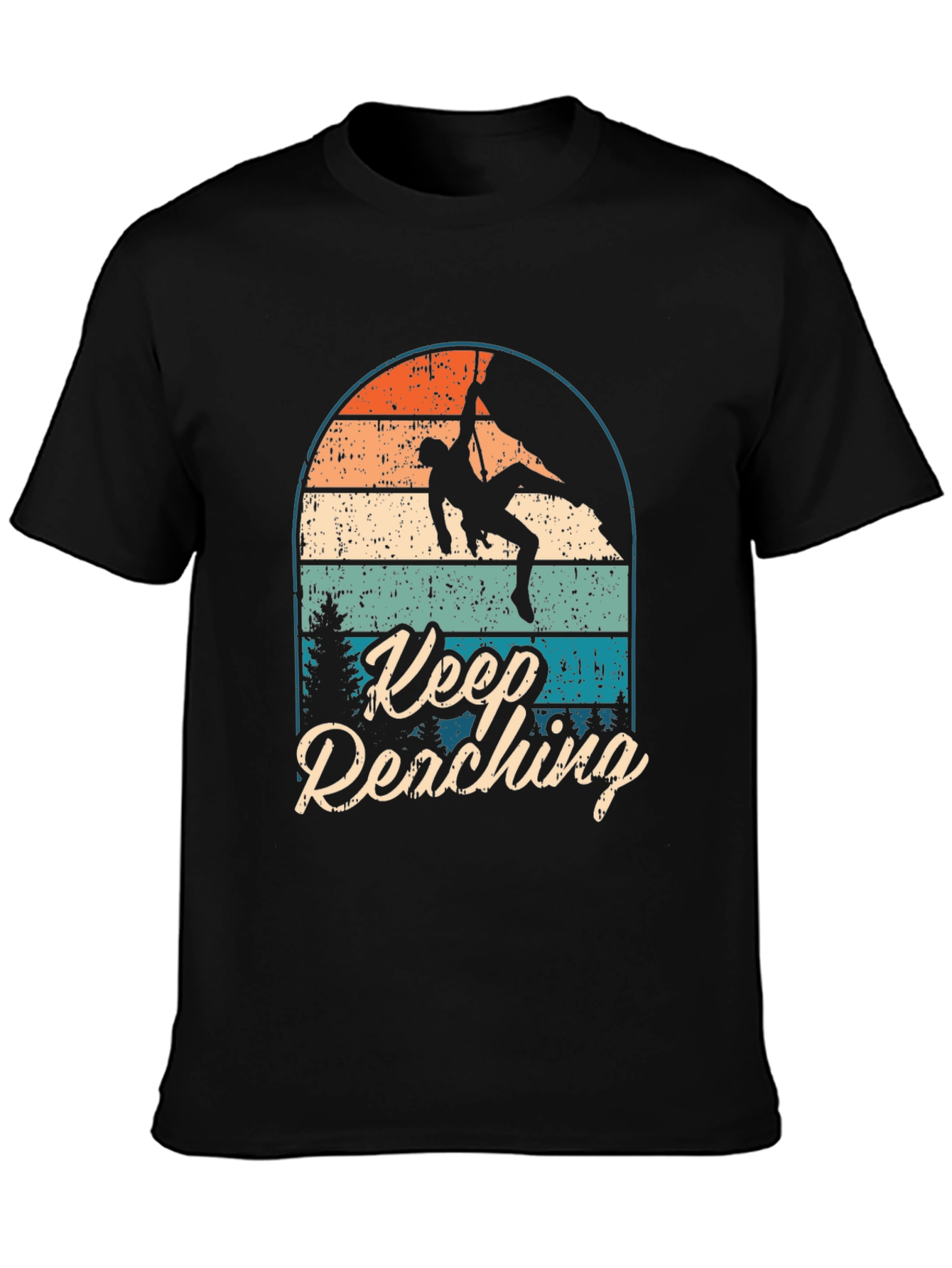Keep Reaching Climbing T-Shirt - Adventure Tee