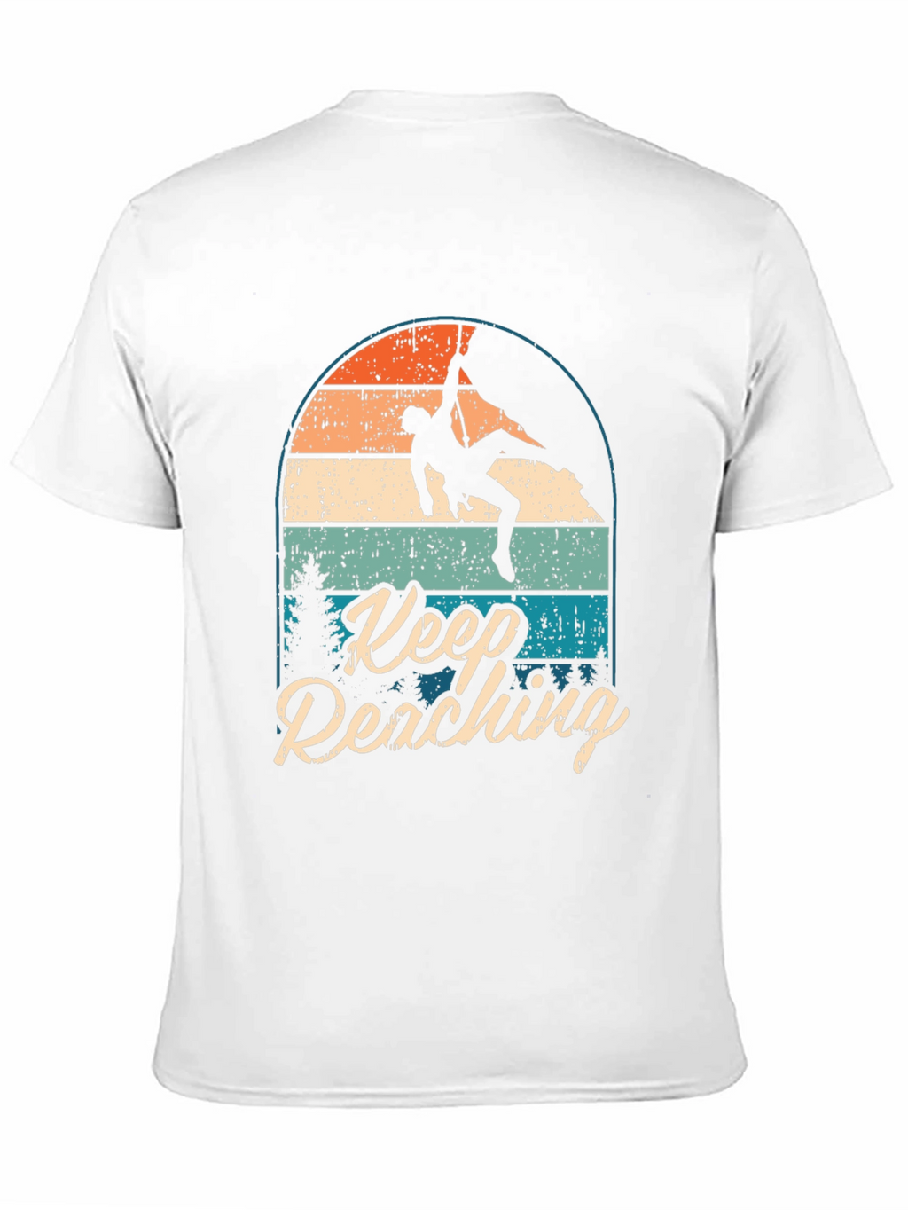 Keep Reaching Climbing T-Shirt - Adventure Tee