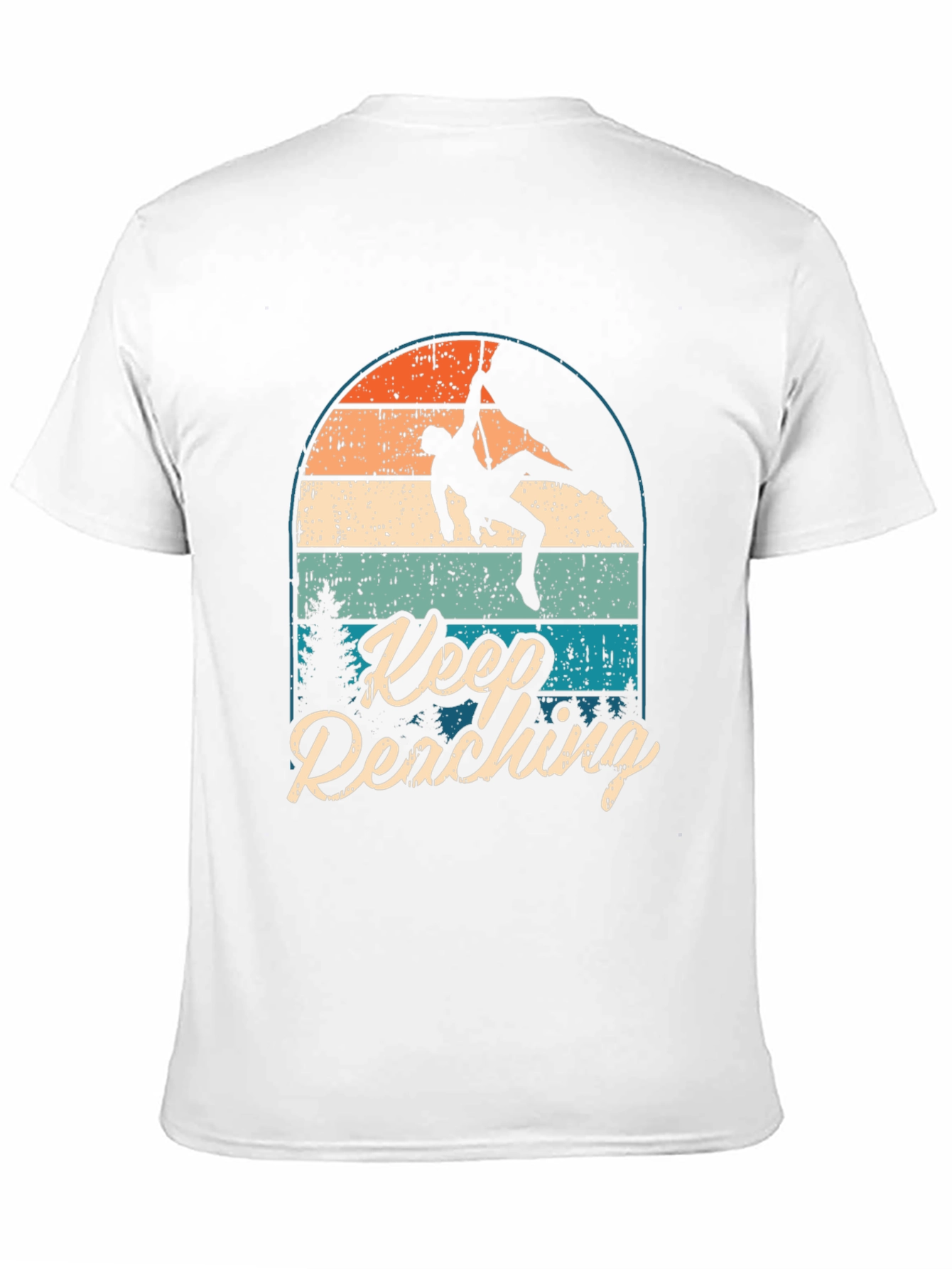 Keep Reaching Climbing T-Shirt - Adventure Tee