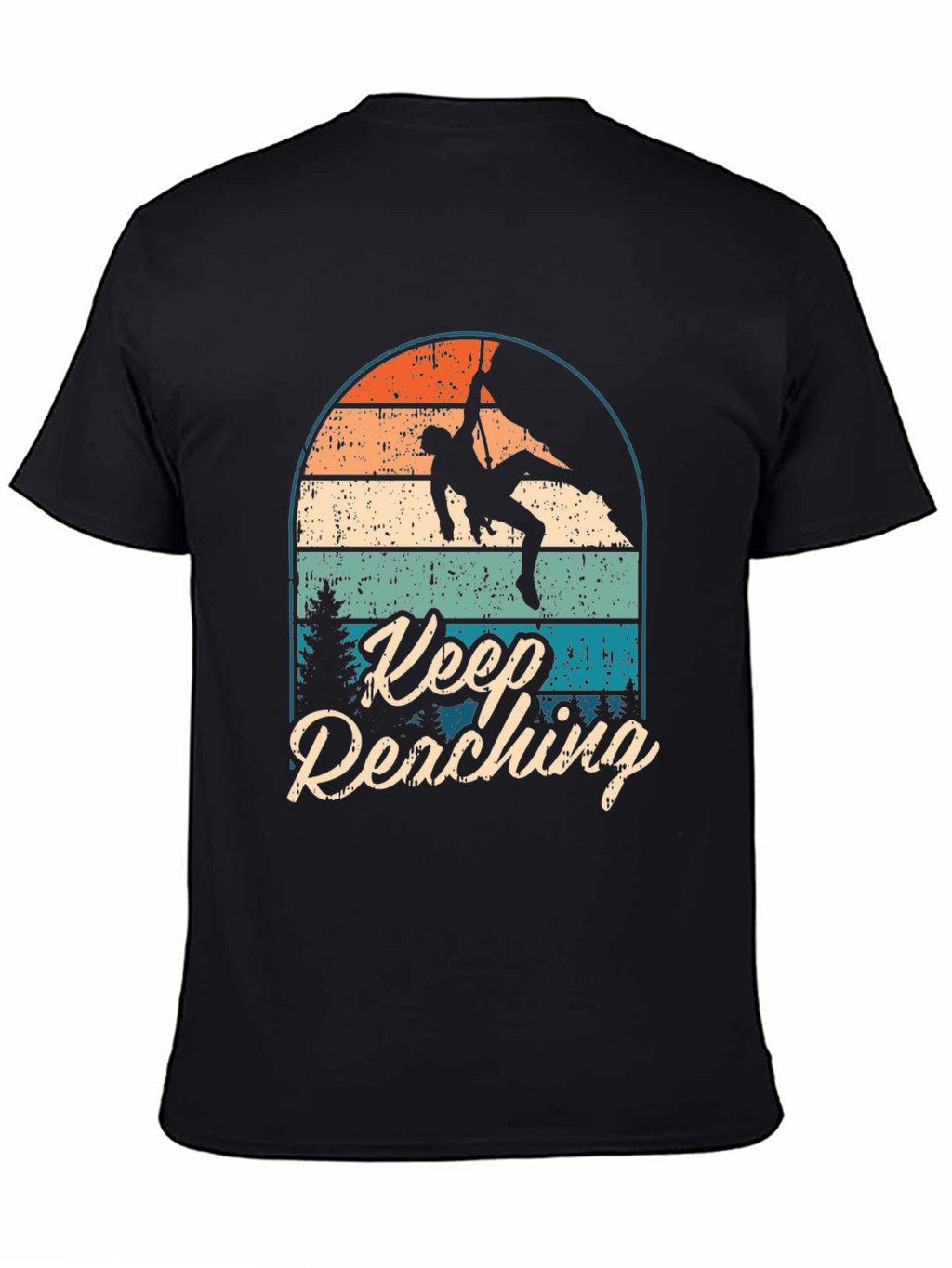 Keep Reaching Climbing T-Shirt - Adventure Tee