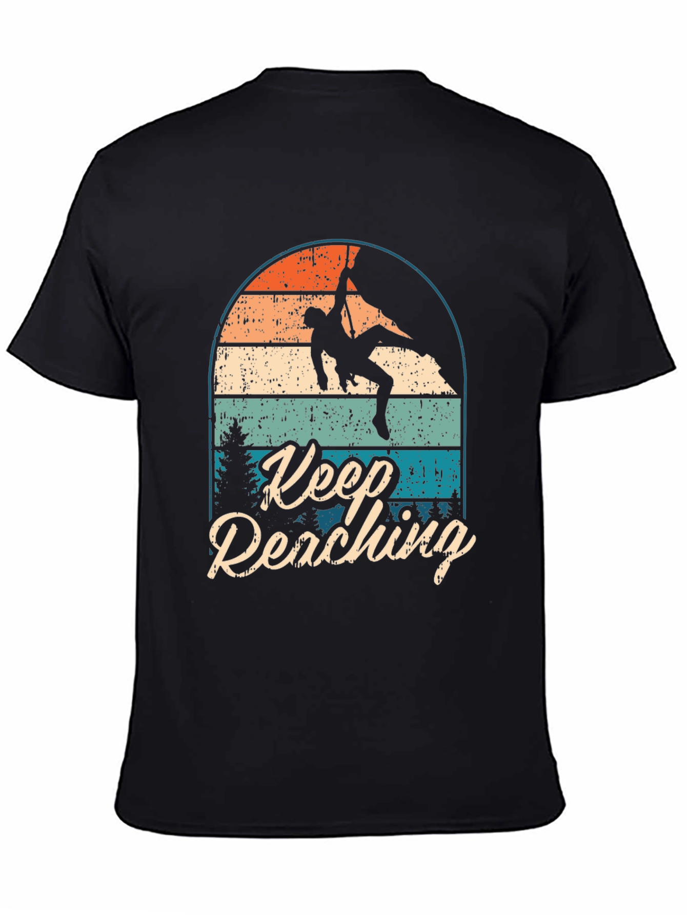 Keep Reaching Climbing T-Shirt - Adventure Tee
