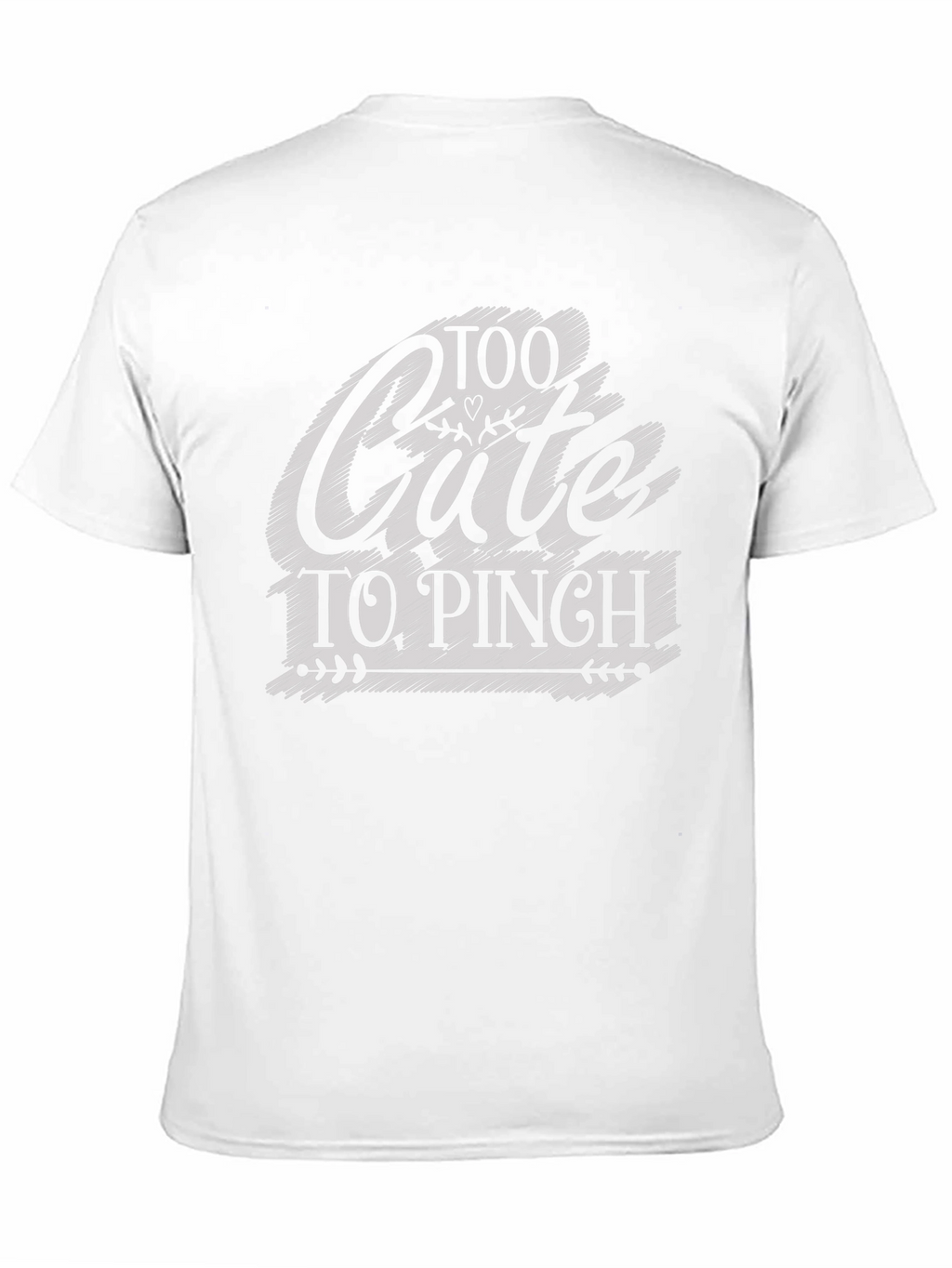 Too Cute to Pinch St. Patricks Day Black T-Shirt