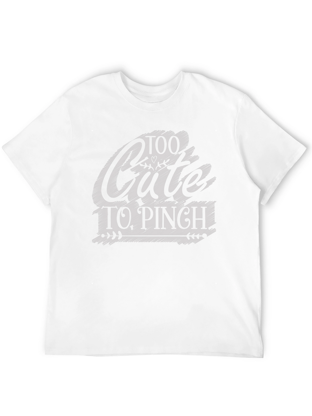 Too Cute to Pinch St. Patricks Day Black T-Shirt