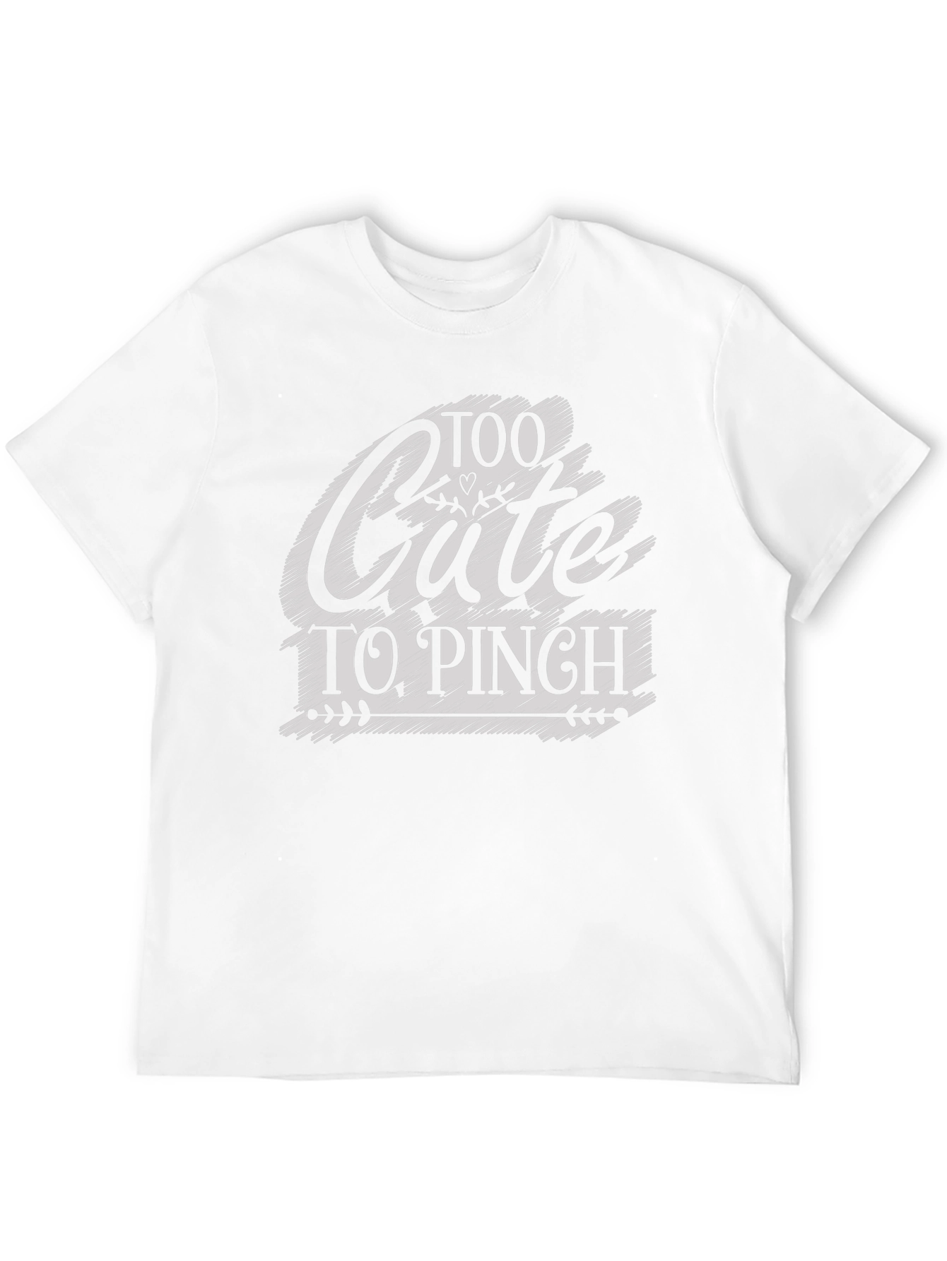 Too Cute to Pinch St. Patricks Day Black T-Shirt