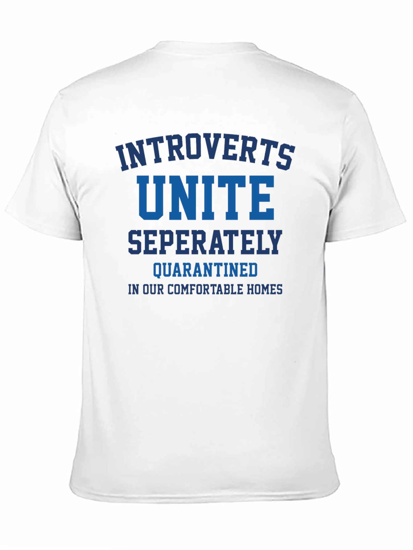 Introverts Unite Funny Quarantined T-Shirt