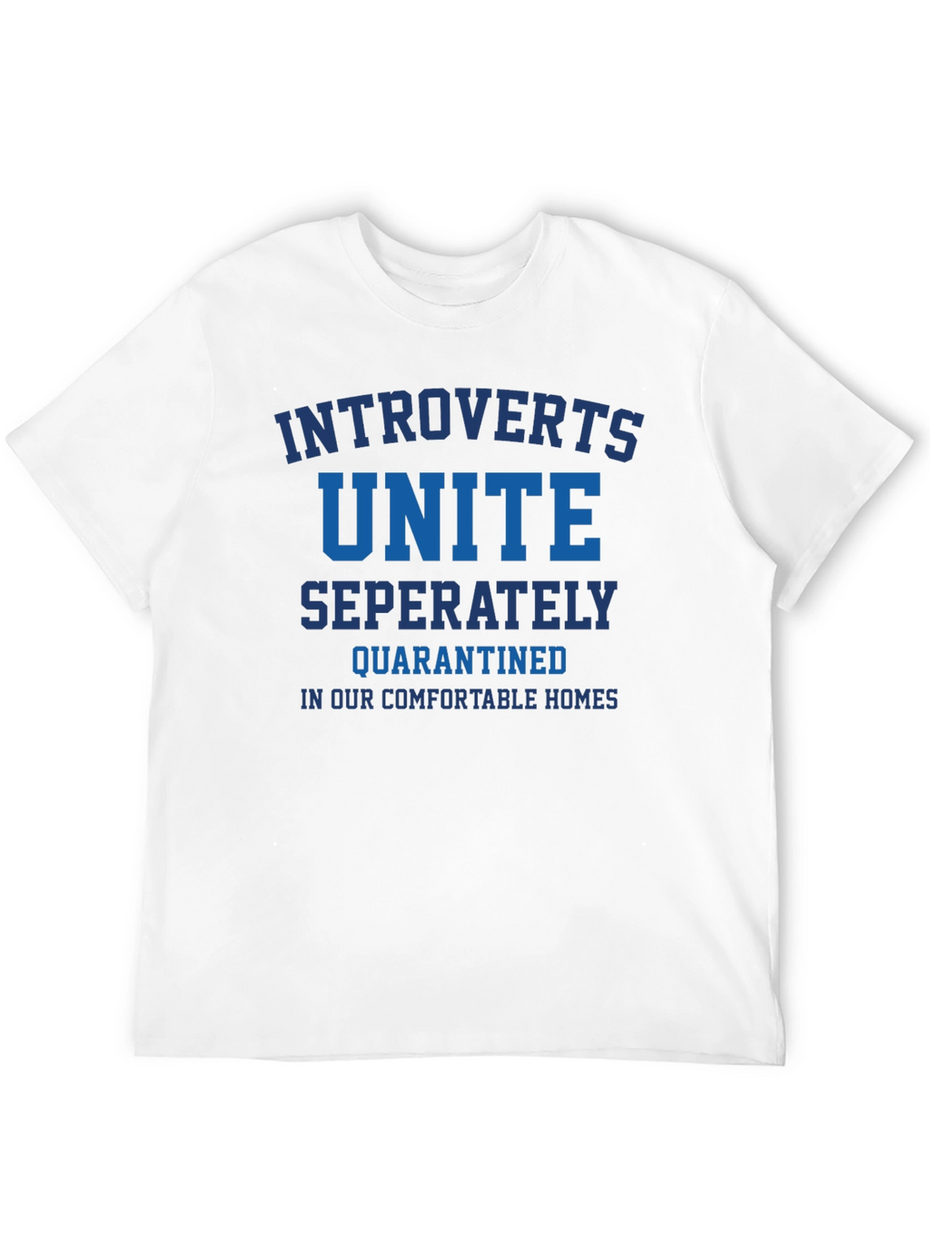 Introverts Unite Funny Quarantined T-Shirt