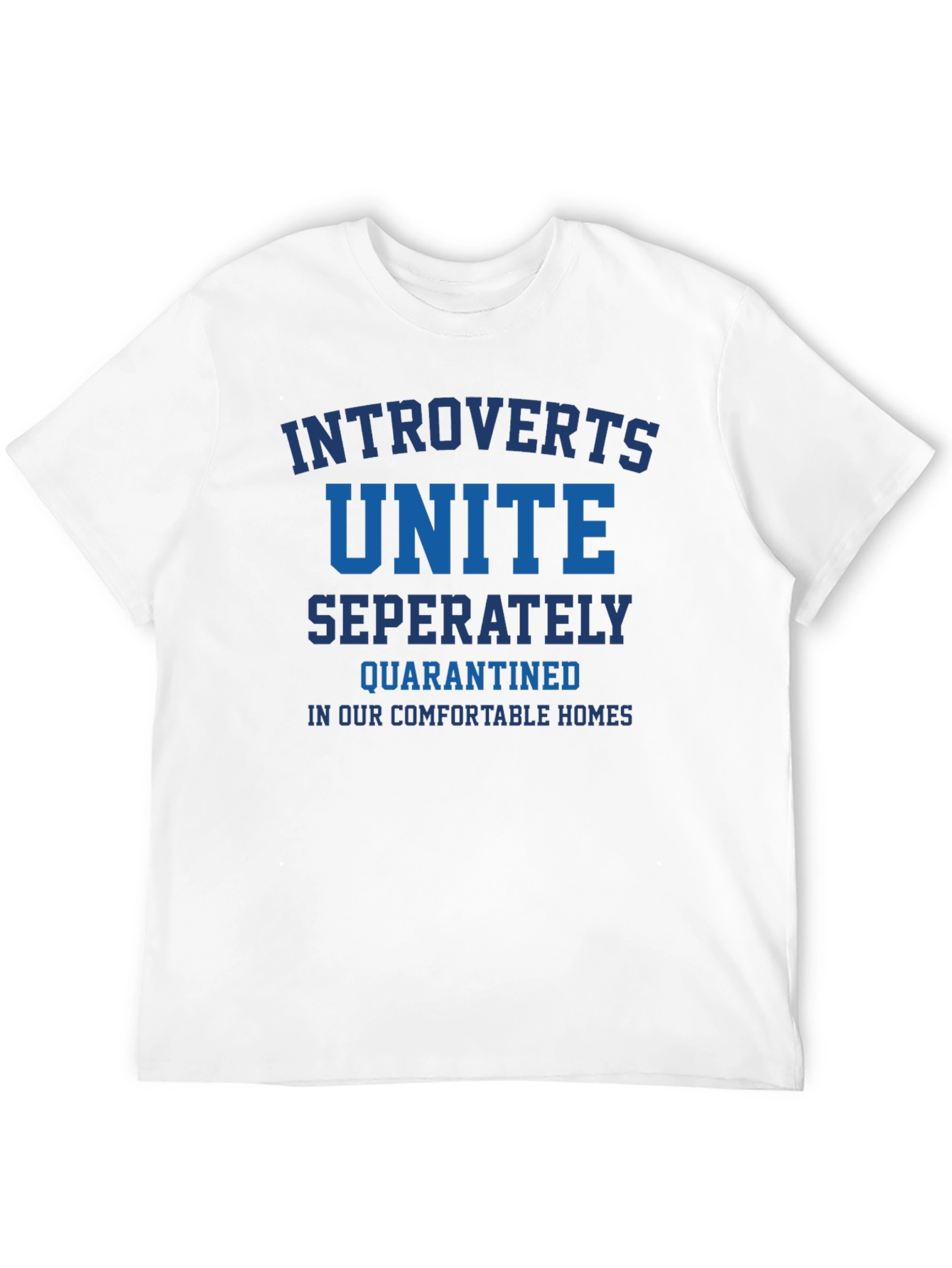 Introverts Unite Funny Quarantined T-Shirt