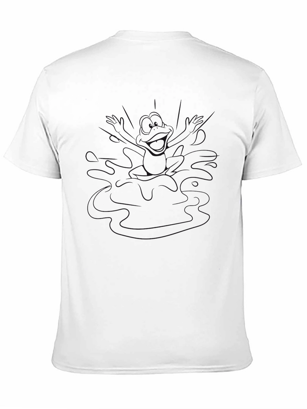 Mens Basic Black T-Shirt - Everyday Comfort