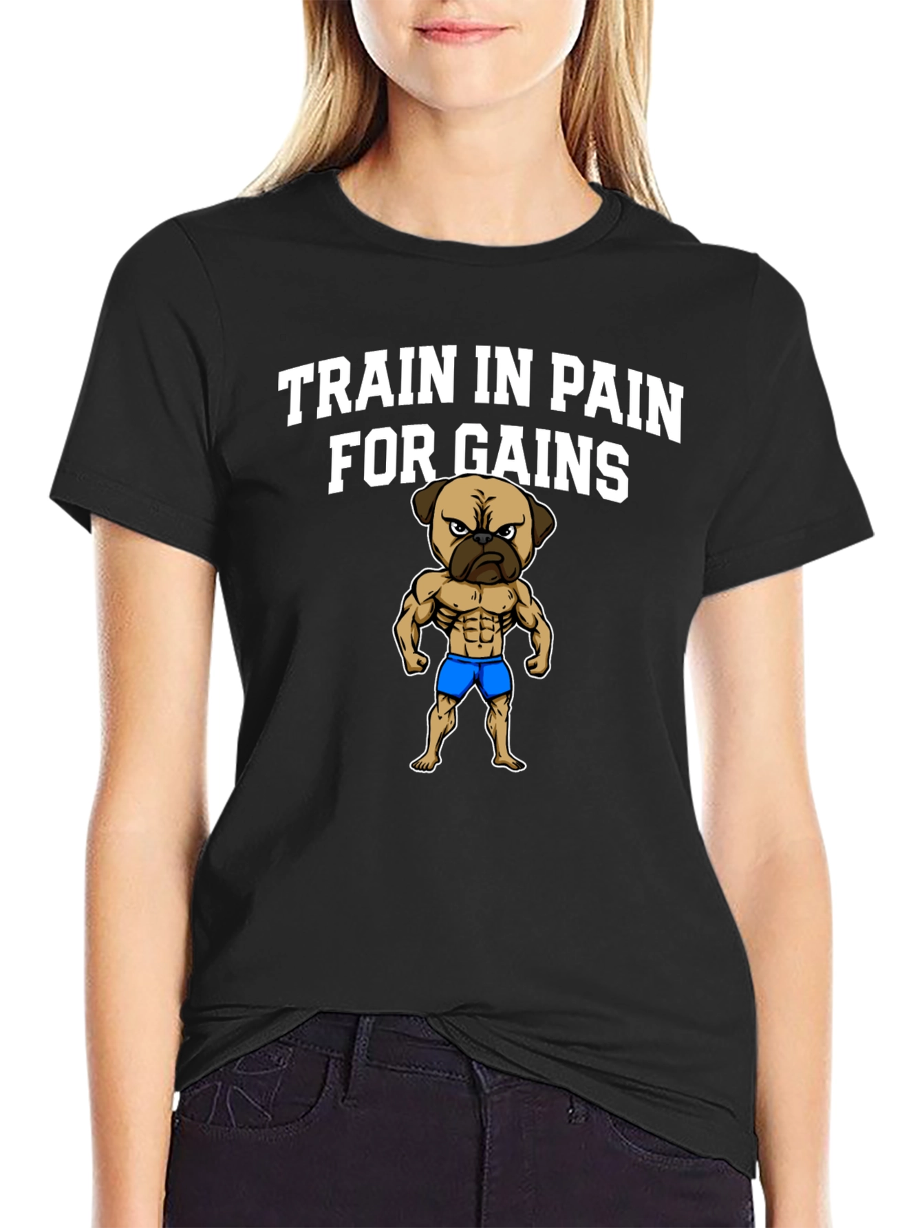 Train in Pain for Gains T-Shirt