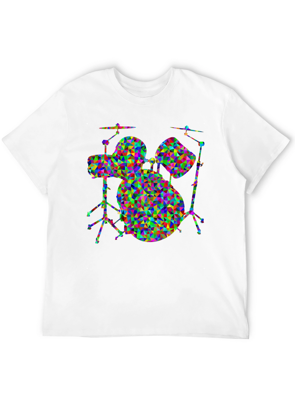 Geometric Drum Set T-Shirt