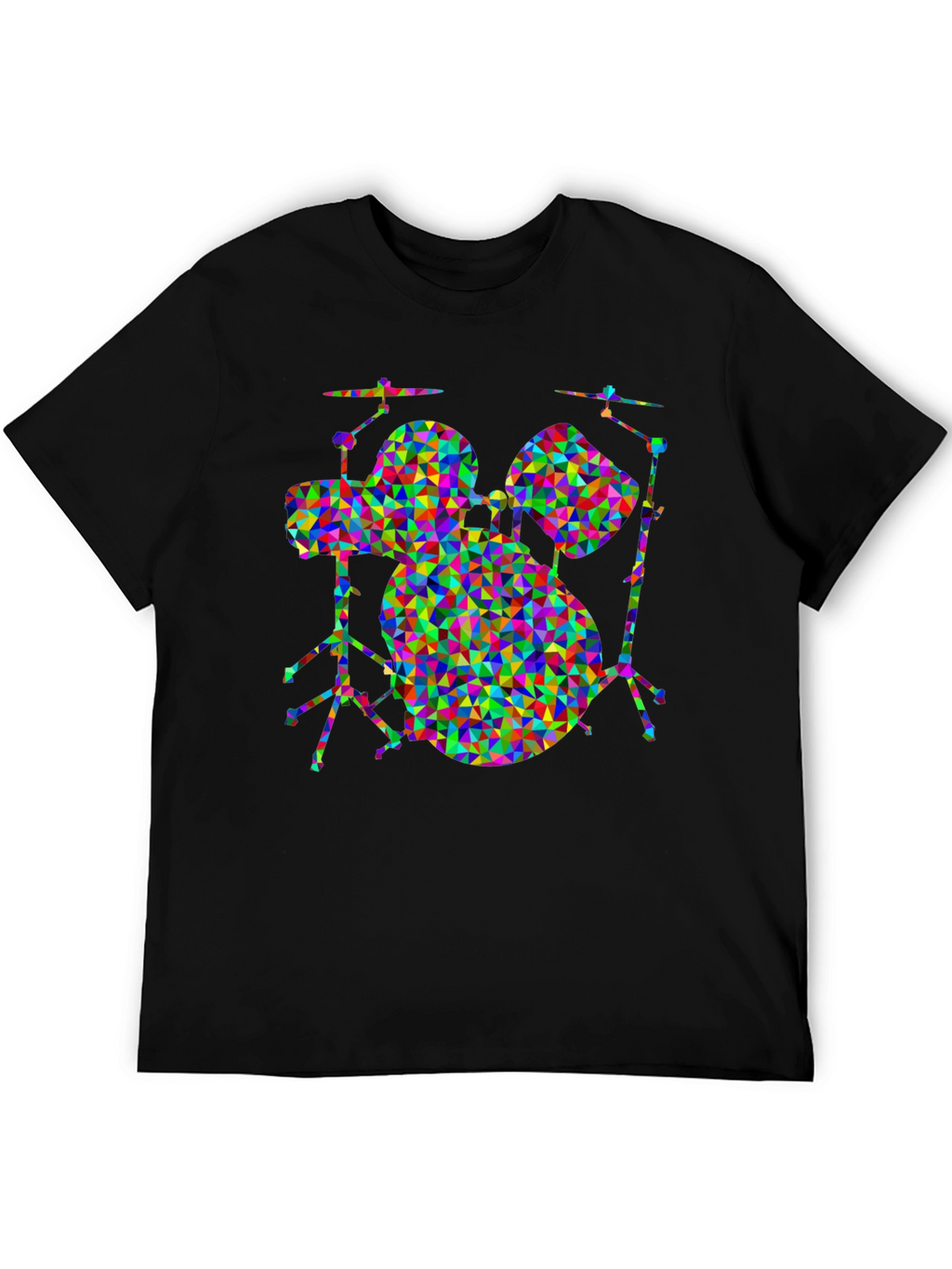Geometric Drum Set T-Shirt