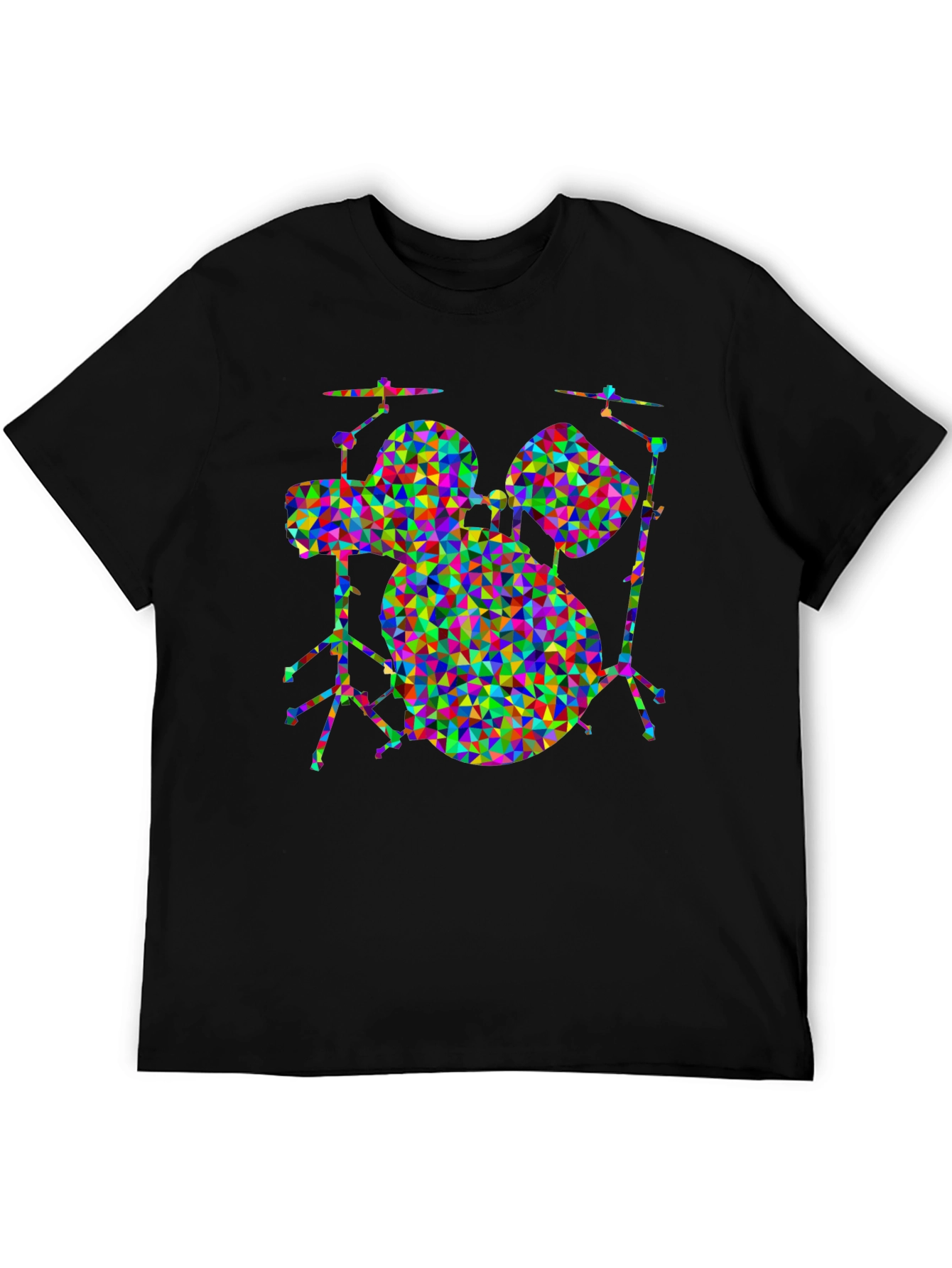 Geometric Drum Set T-Shirt