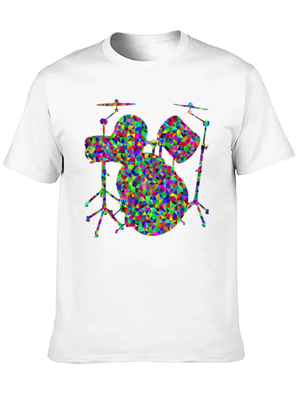 Geometric Drum Set T-Shirt