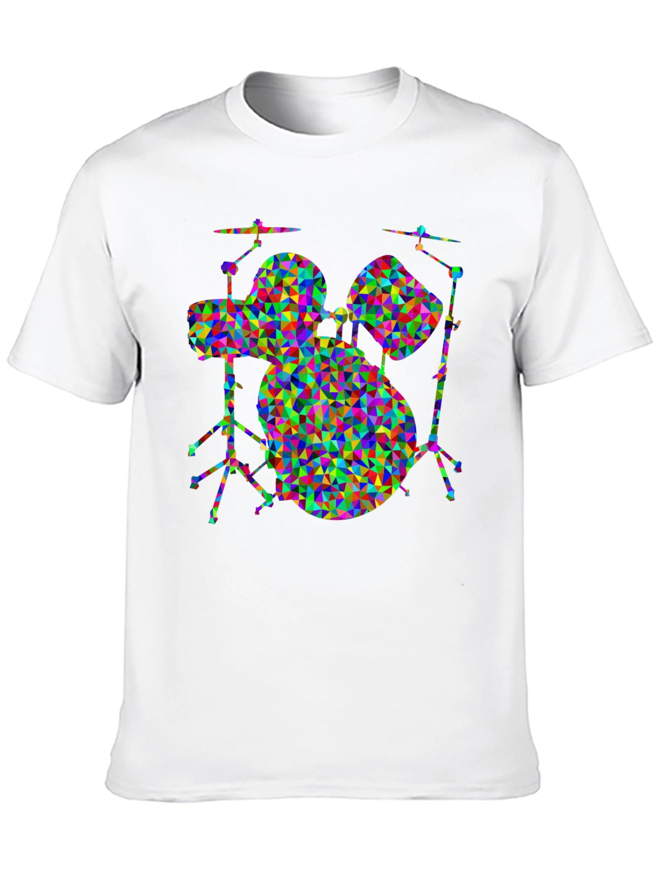 Geometric Drum Set T-Shirt