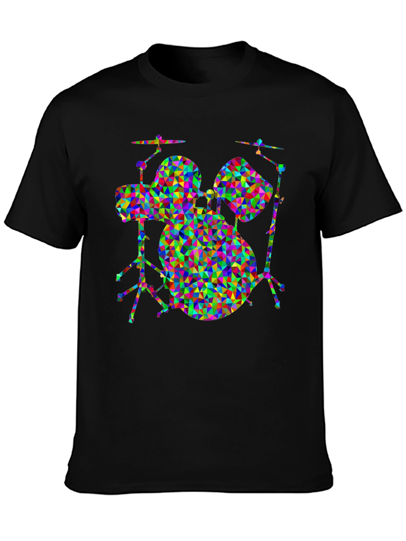 Geometric Drum Set T-Shirt