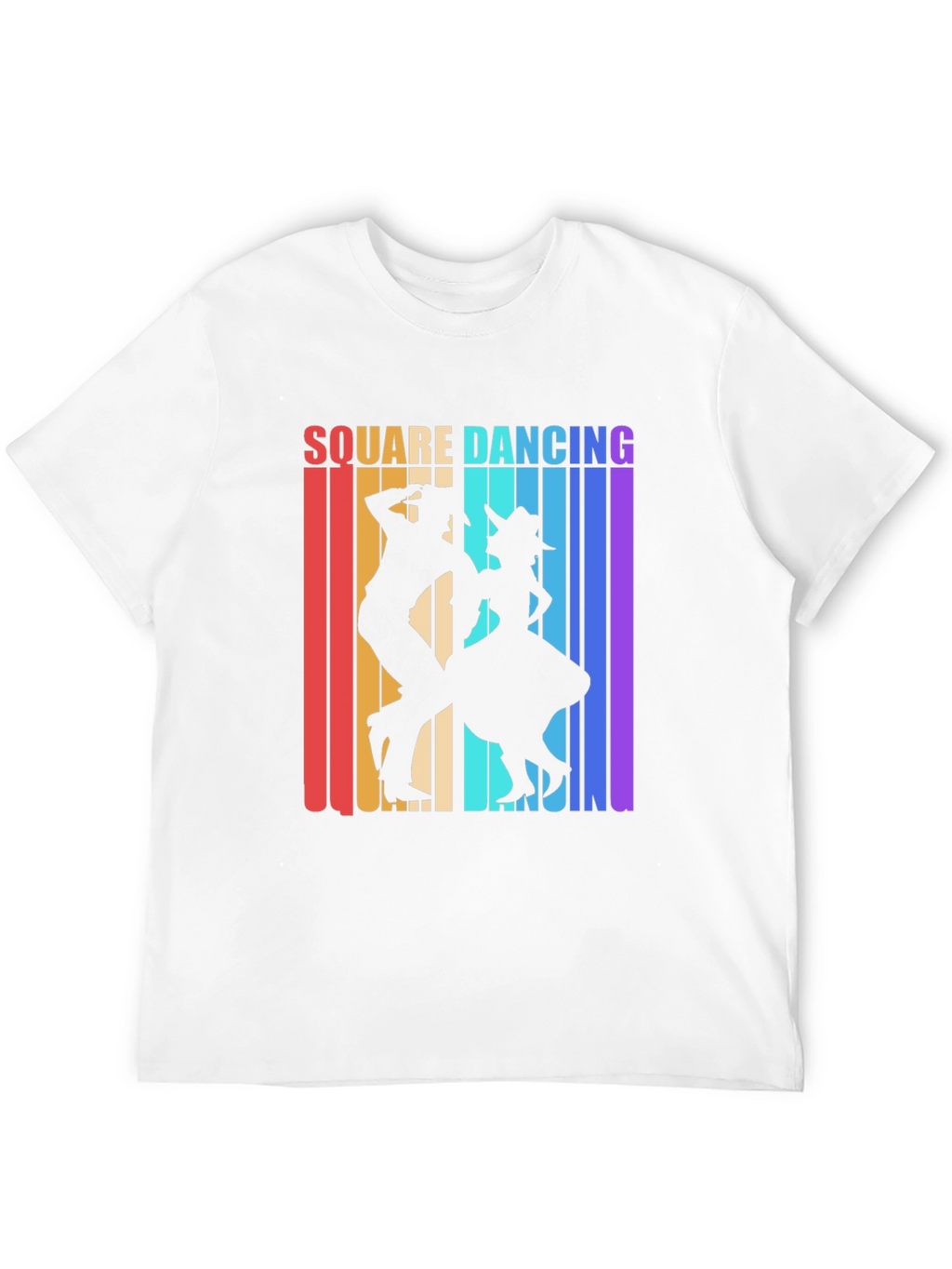 Square Dancing Retro Graphic Tee