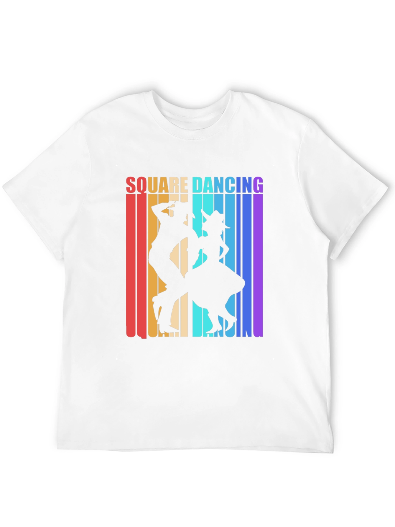 Square Dancing Retro Graphic Tee