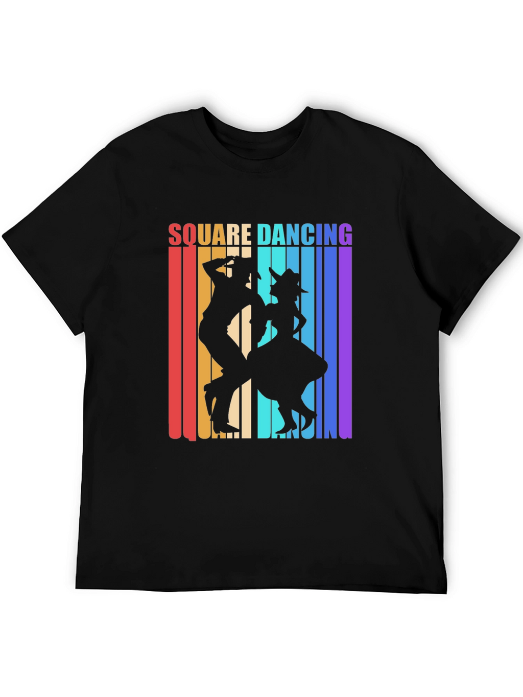 Square Dancing Retro Graphic Tee