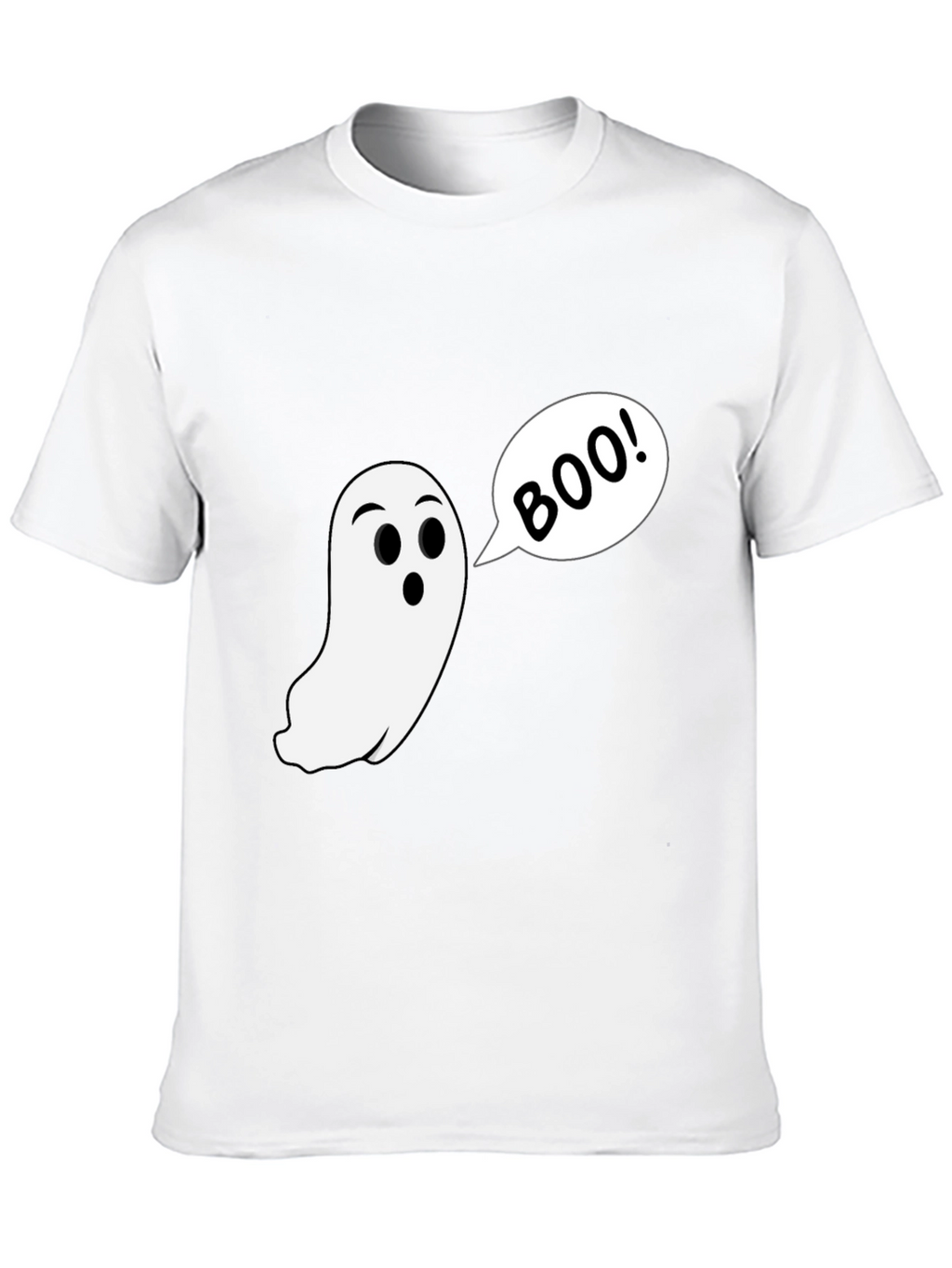 Boo Ghost T-Shirt - Spooky Season Style