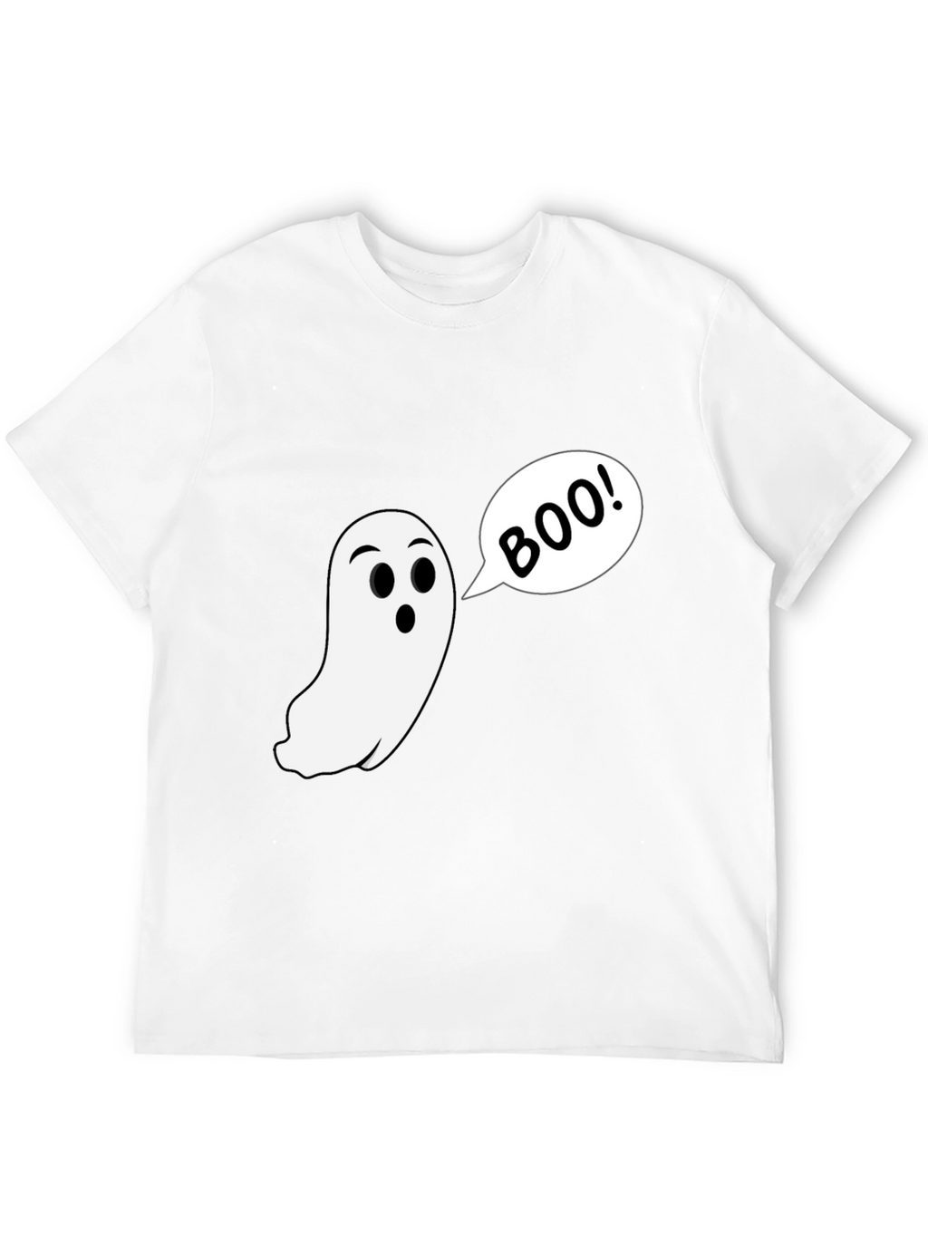 Boo Ghost T-Shirt - Spooky Season Style