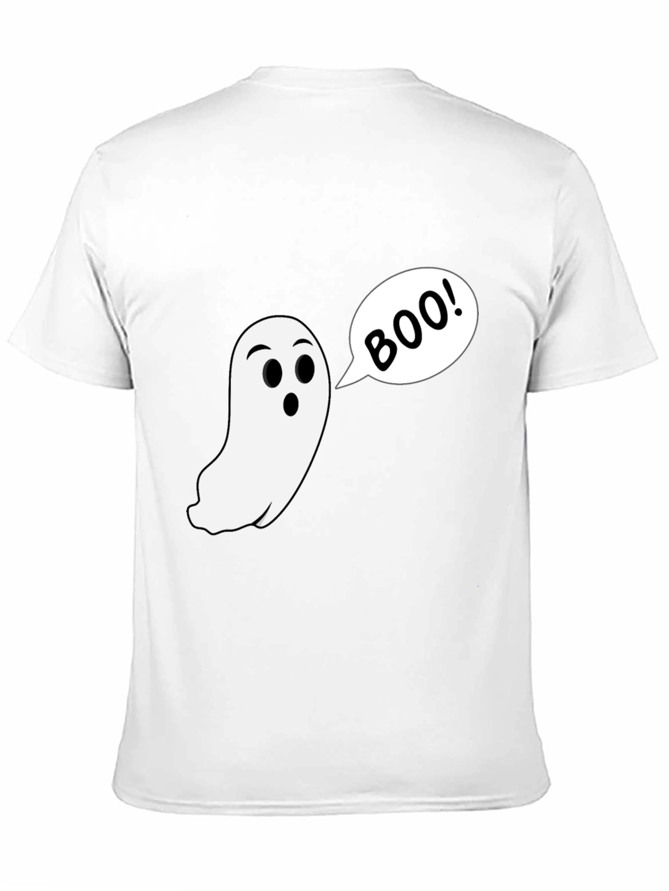 Boo Ghost T-Shirt - Spooky Season Style