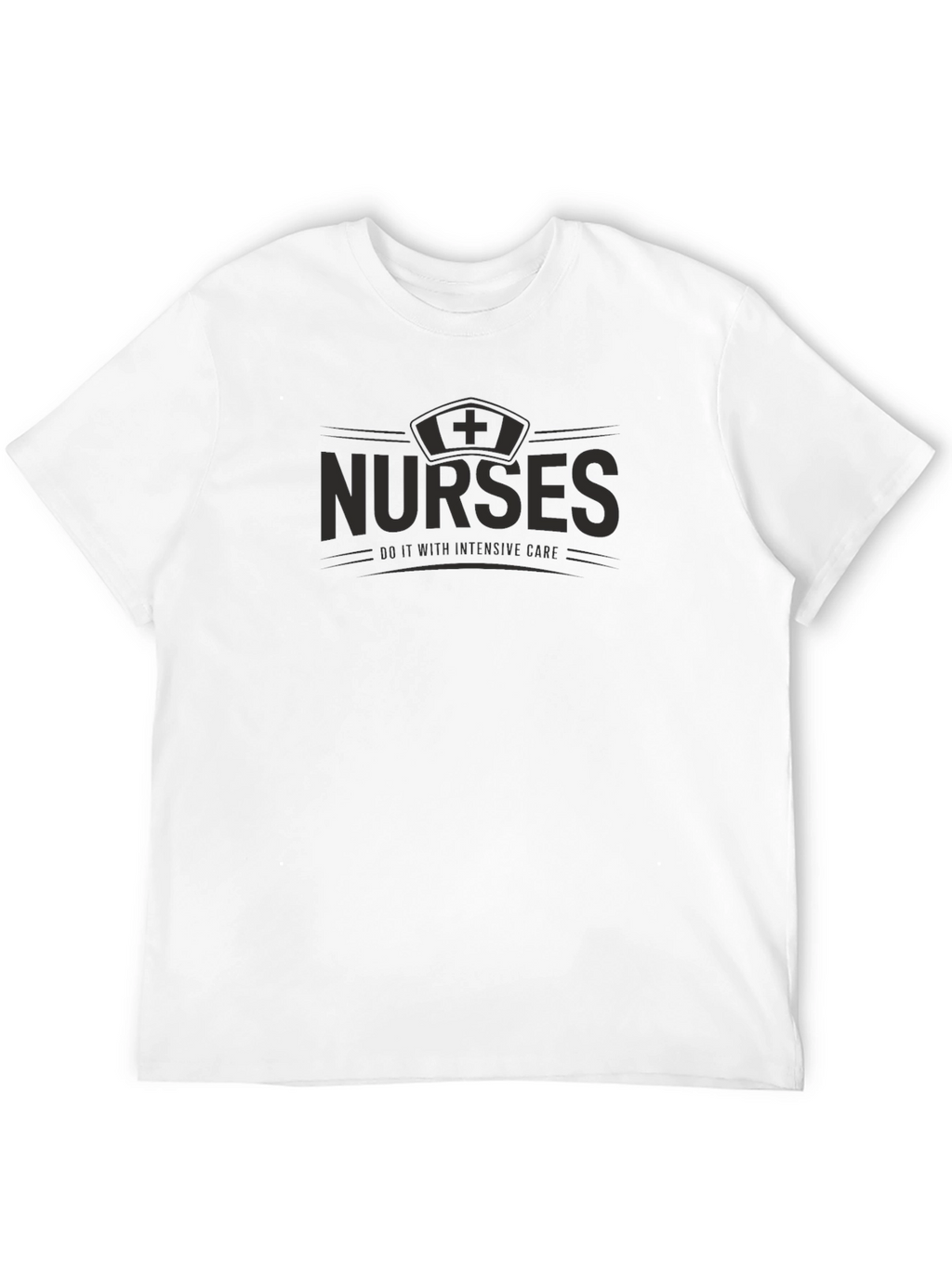 Nurses Intensive Care Black T-Shirt