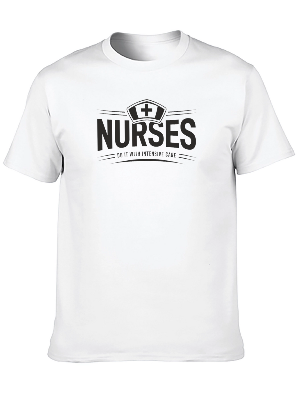 Nurses Intensive Care Black T-Shirt
