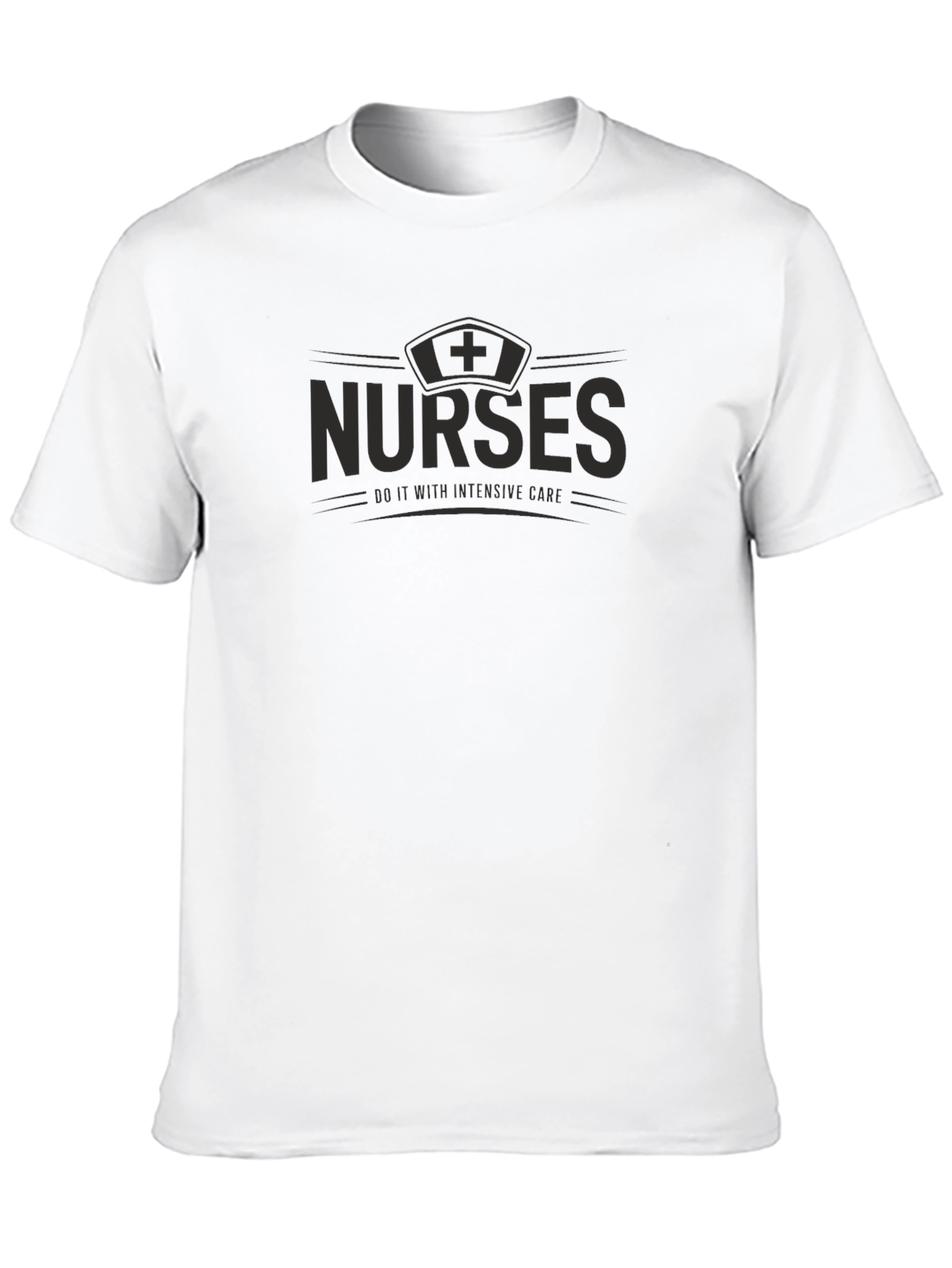 Nurses Intensive Care Black T-Shirt