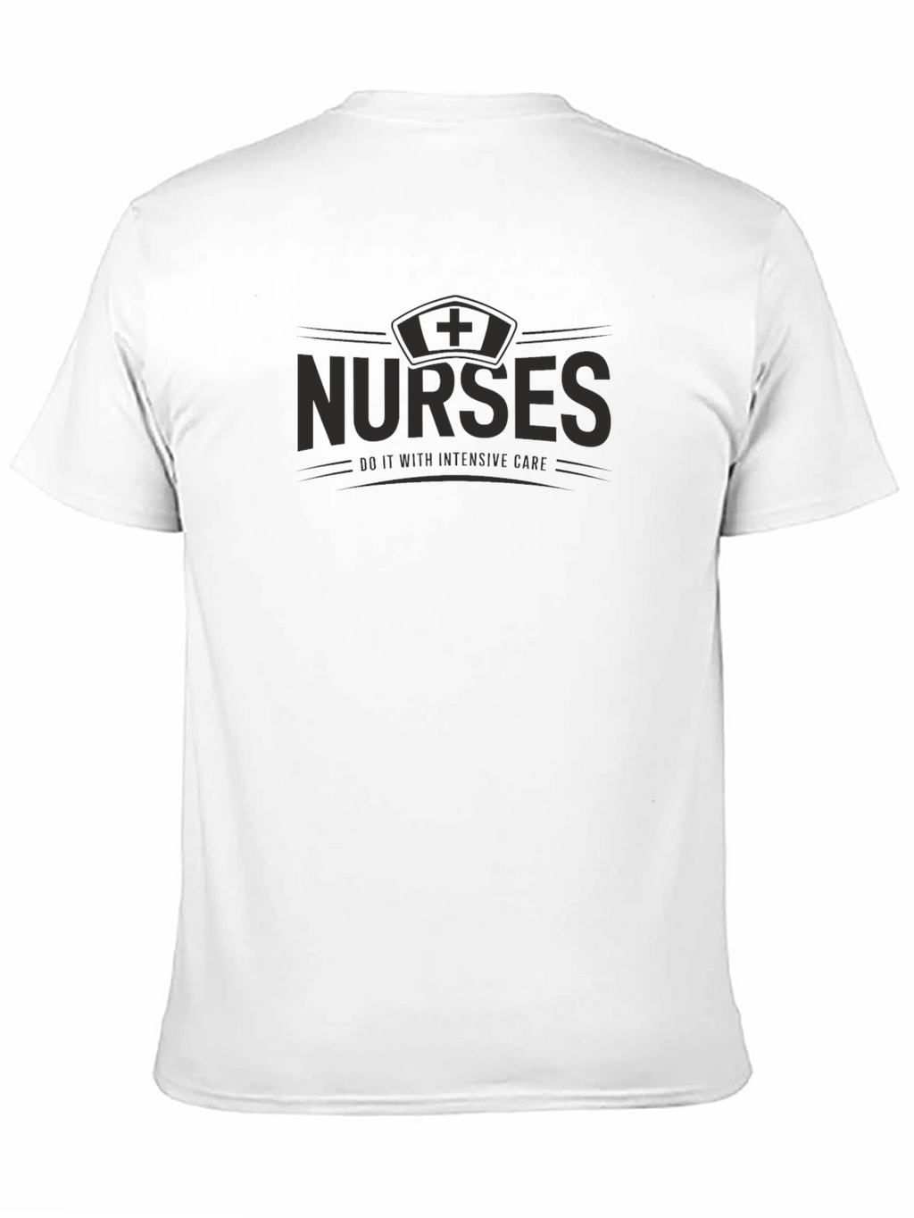 Nurses Intensive Care Black T-Shirt