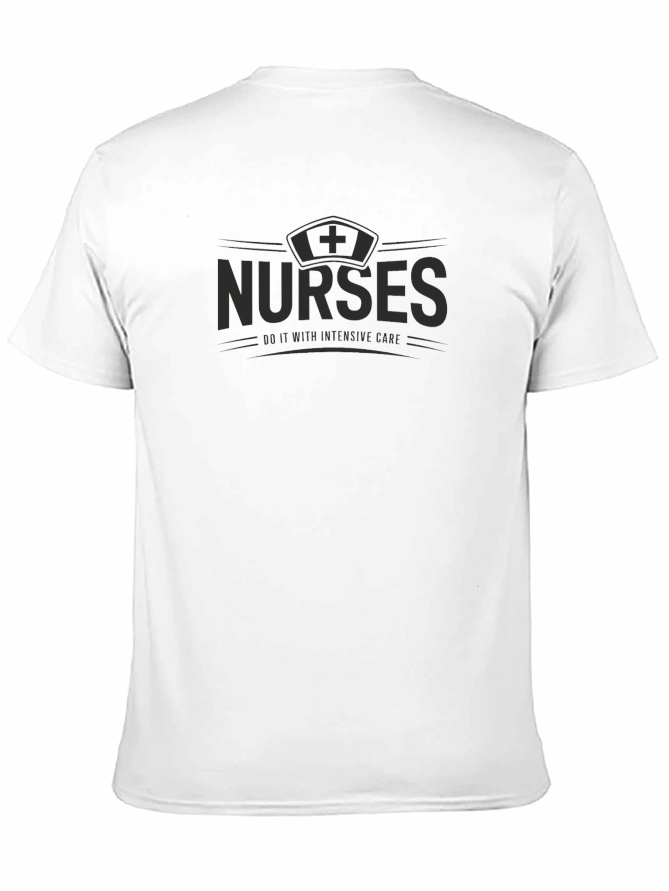 Nurses Intensive Care Black T-Shirt