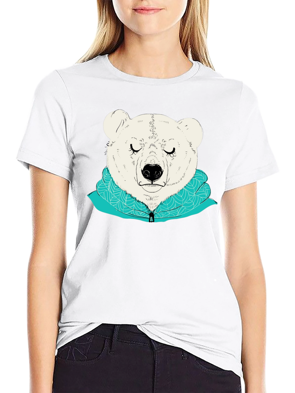 Bear Graphic Tee - Soft & Stylish