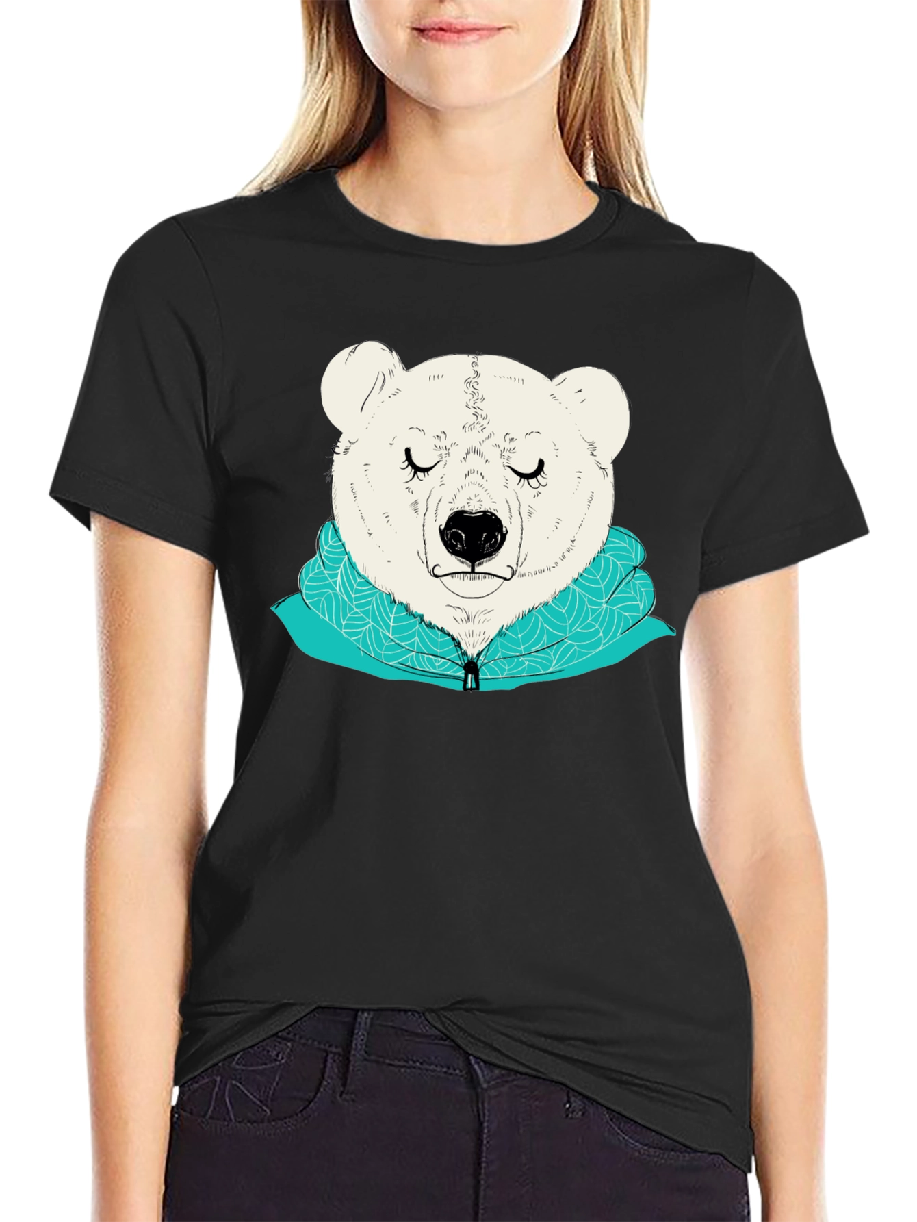 Bear Graphic Tee - Soft & Stylish