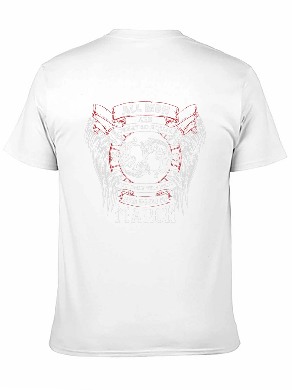 Mens Best Are Born In March Graphic T-Shirt