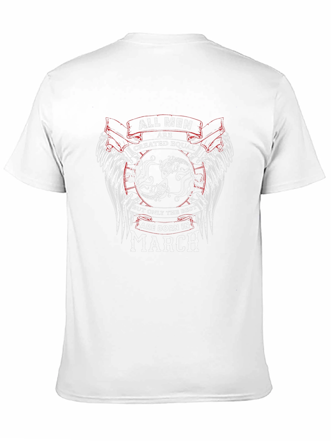 Mens Best Are Born In March Graphic T-Shirt