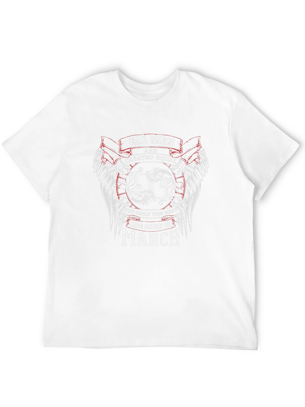Mens Best Are Born In March Graphic T-Shirt